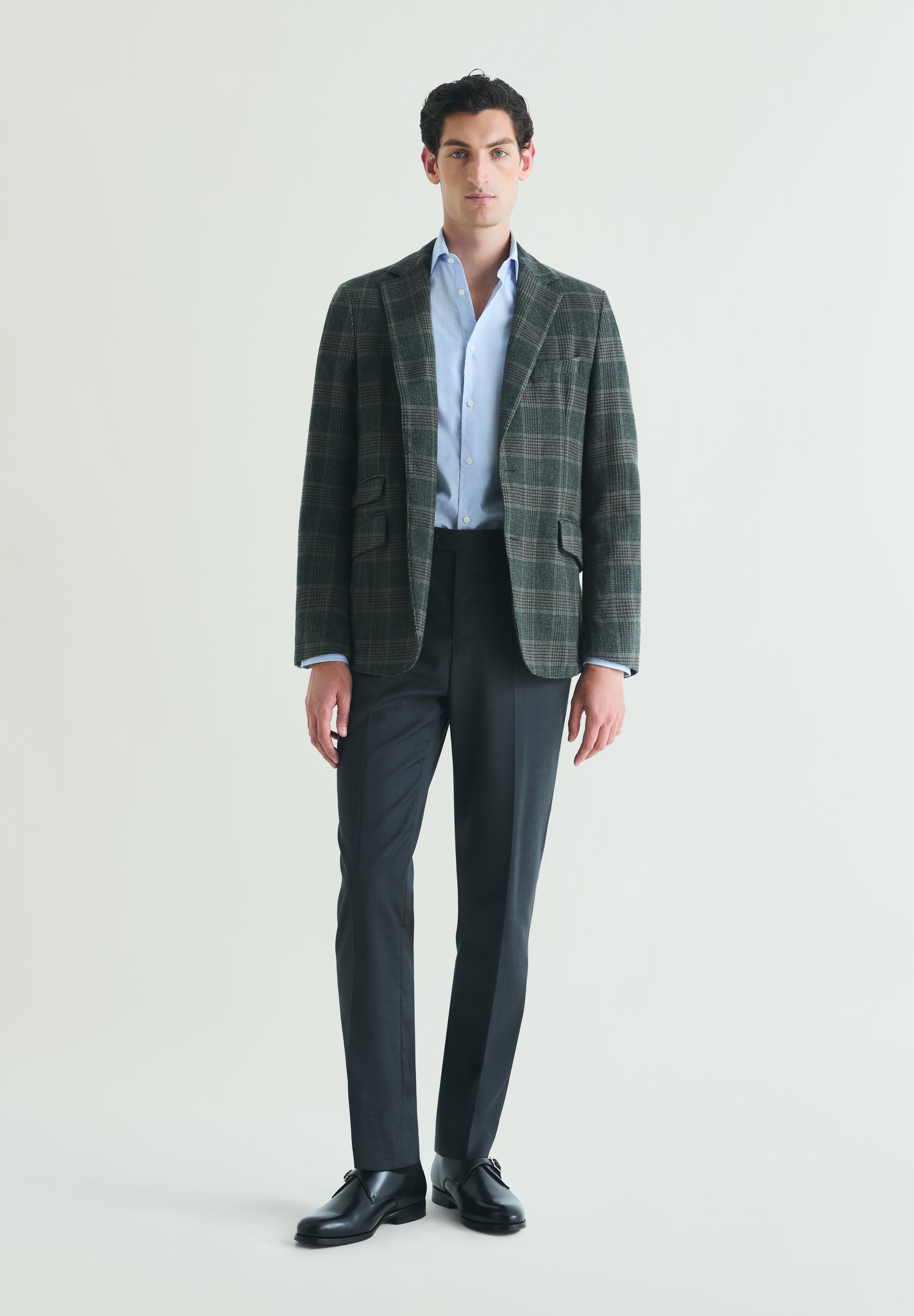 BLAZER XADREZ EM LÃ