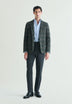 BLAZER XADREZ EM LÃ