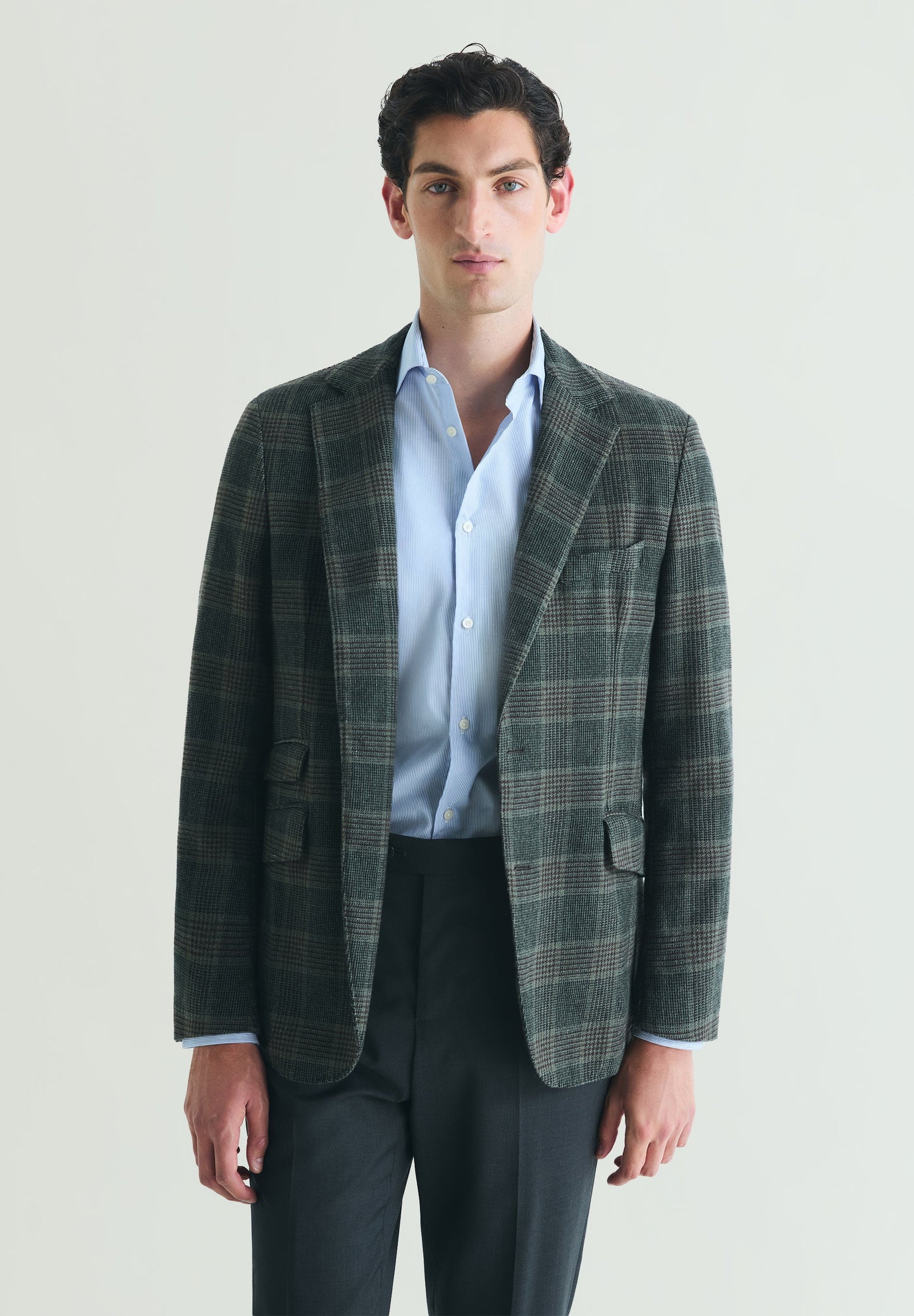 BLAZER XADREZ EM LÃ