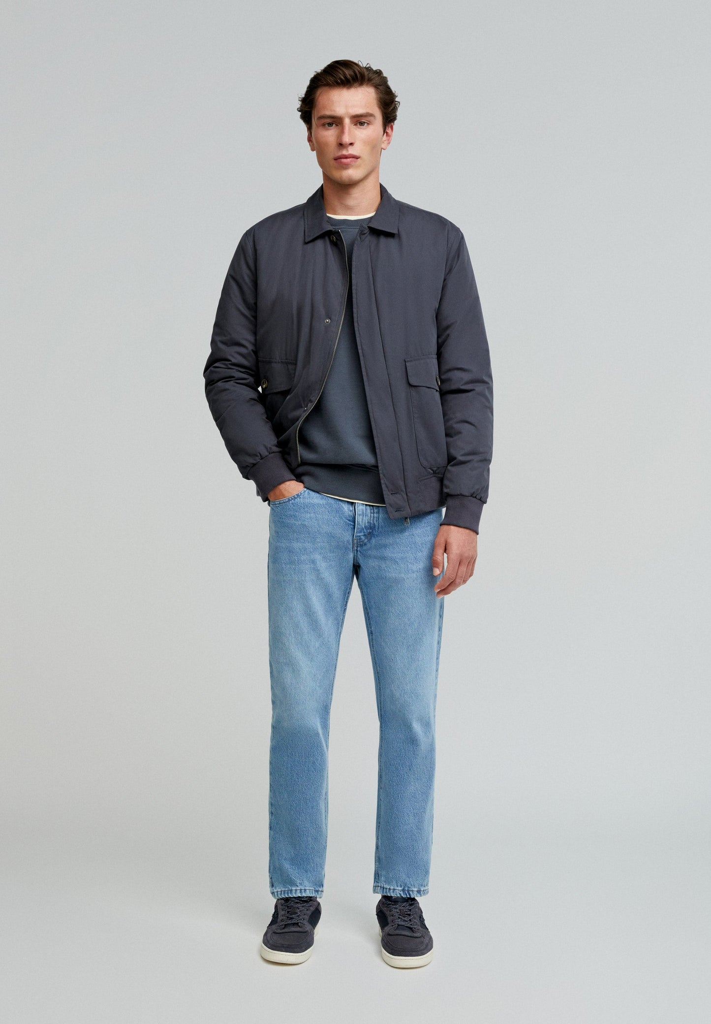 CASACO BOMBER BOLSOS