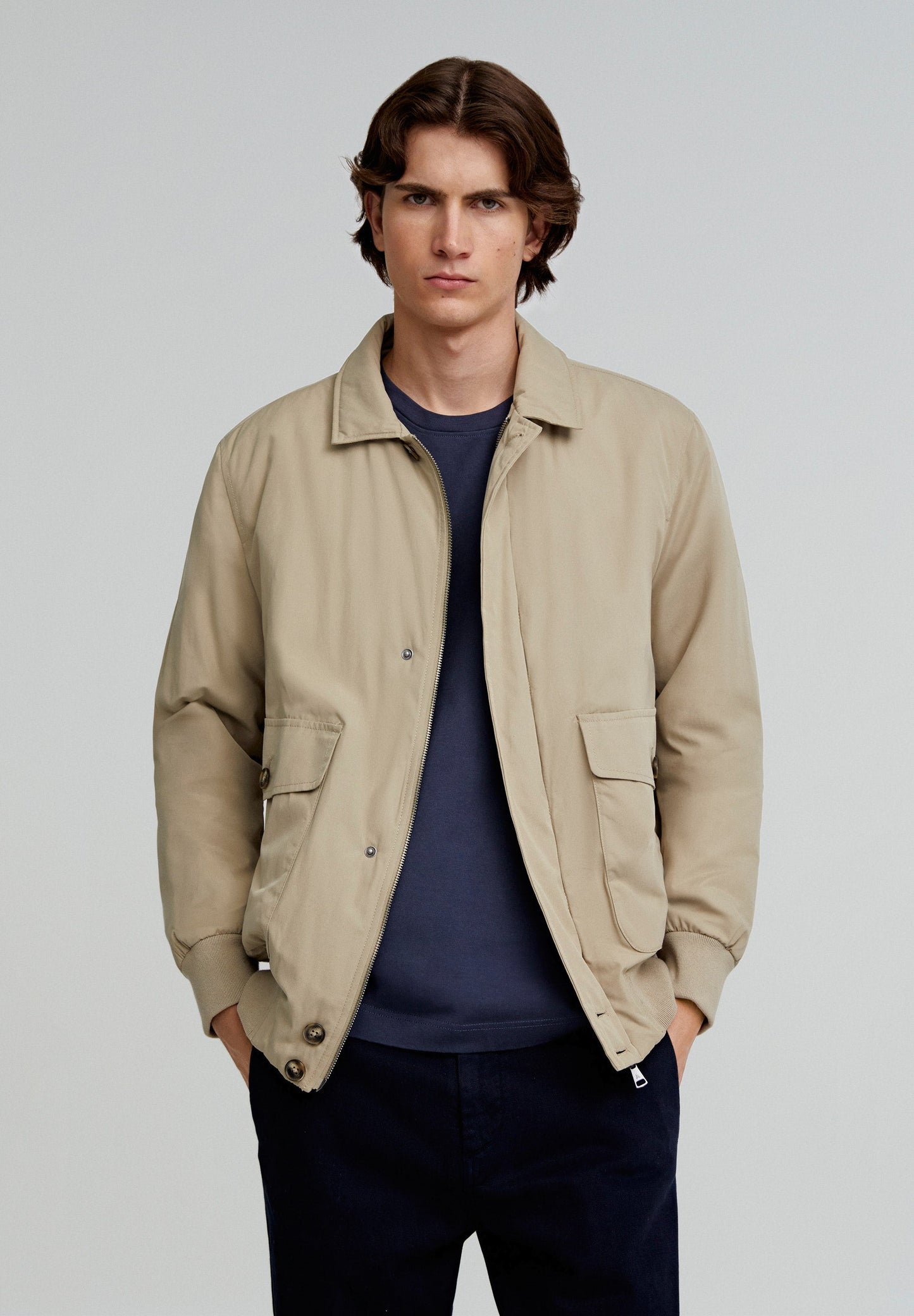 CASACO BOMBER BOLSOS