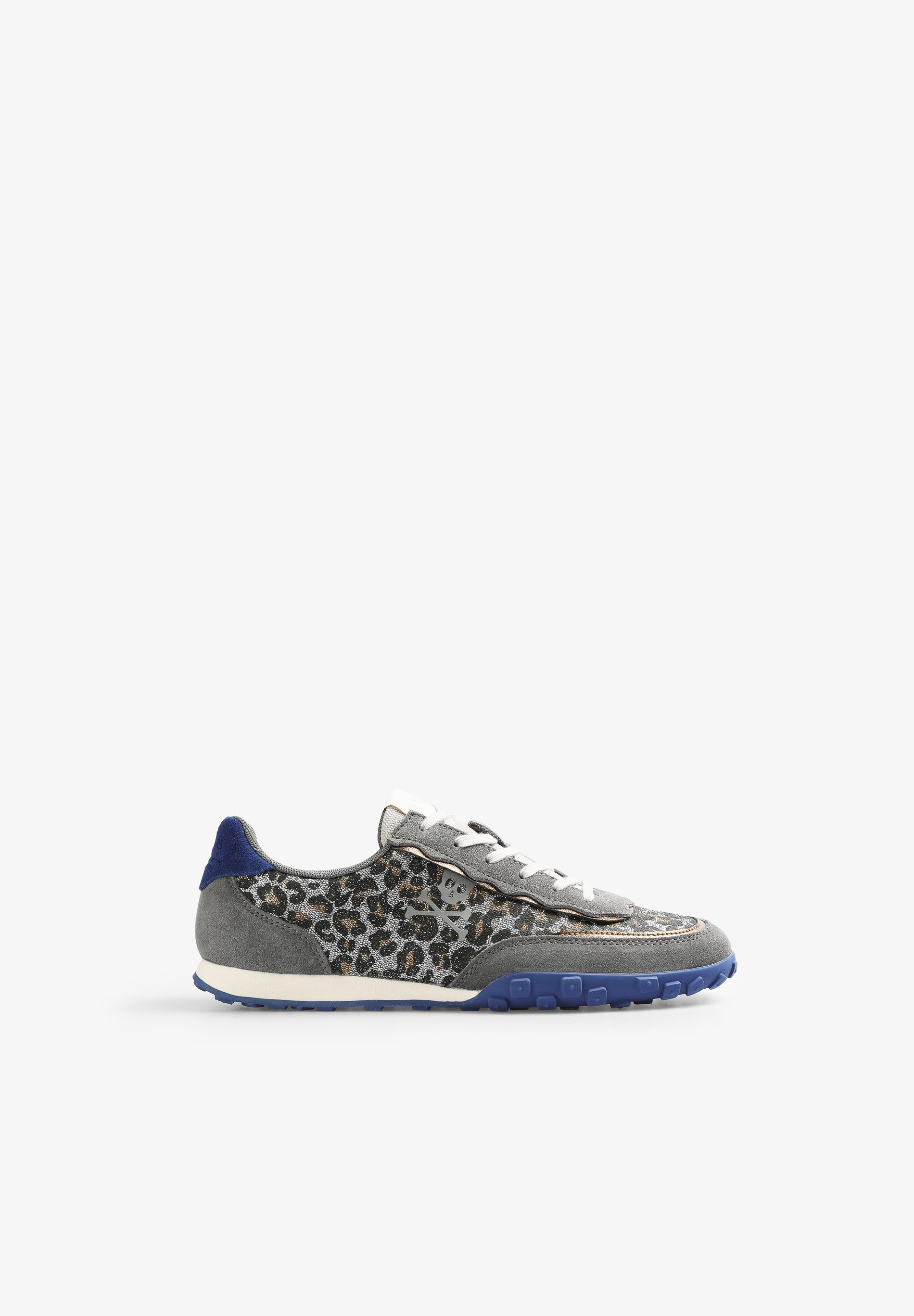 SAPATILHAS ANIMAL PRINT COM SOLA DENTADA