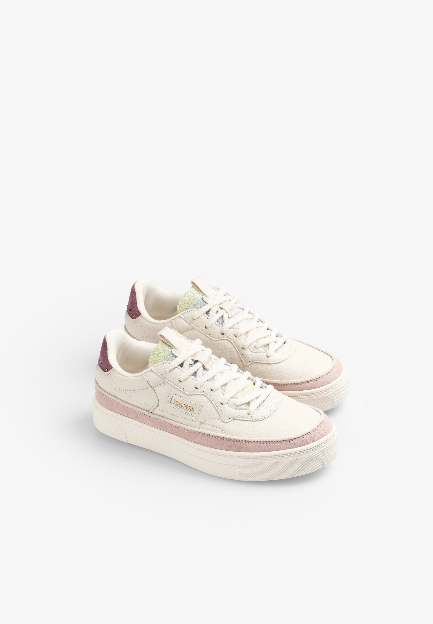 SNEAKERS DETALLE CONTRASTE SUELA PLATAFORMA - Scalpers