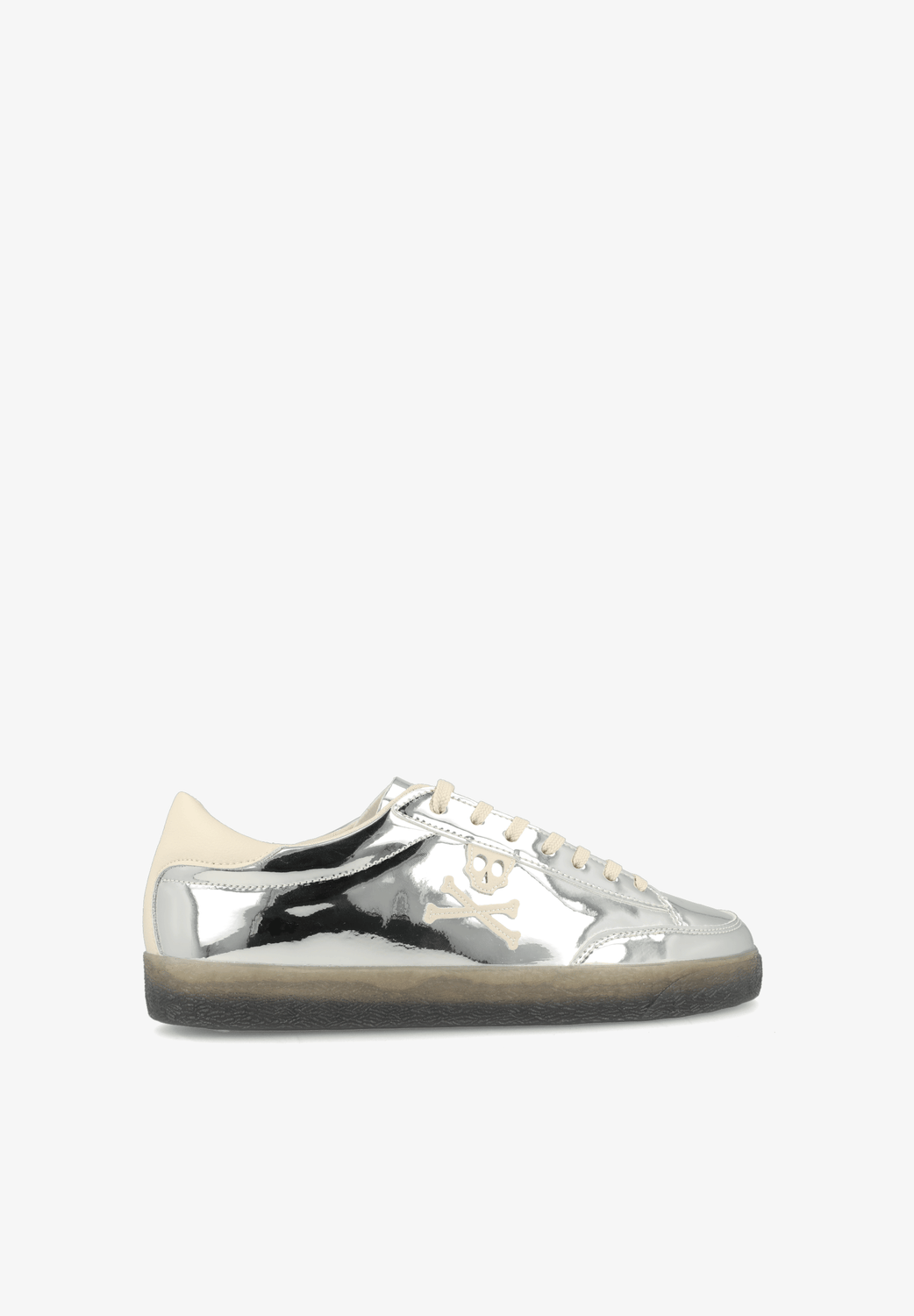 SNEAKERS METALIZADAS CALAVERA - Scalpers