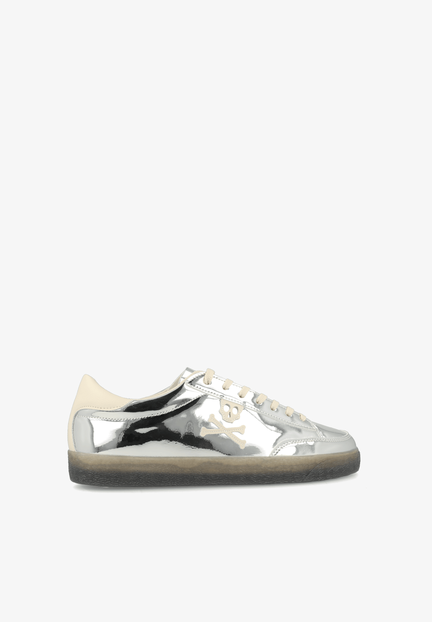 SNEAKERS METALIZADAS CALAVERA - Scalpers