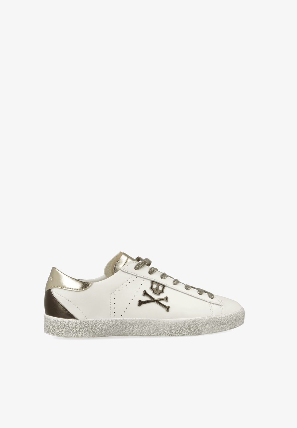 SNEAKERS BAJAS DETALLE METALIZADO - Scalpers