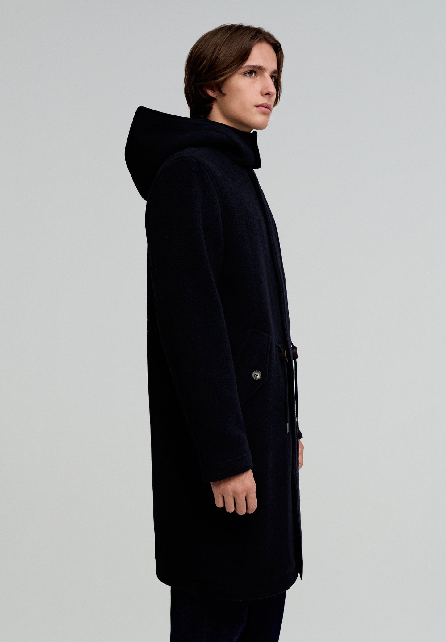 PARKA TIPO GABARDINA EM LÃ