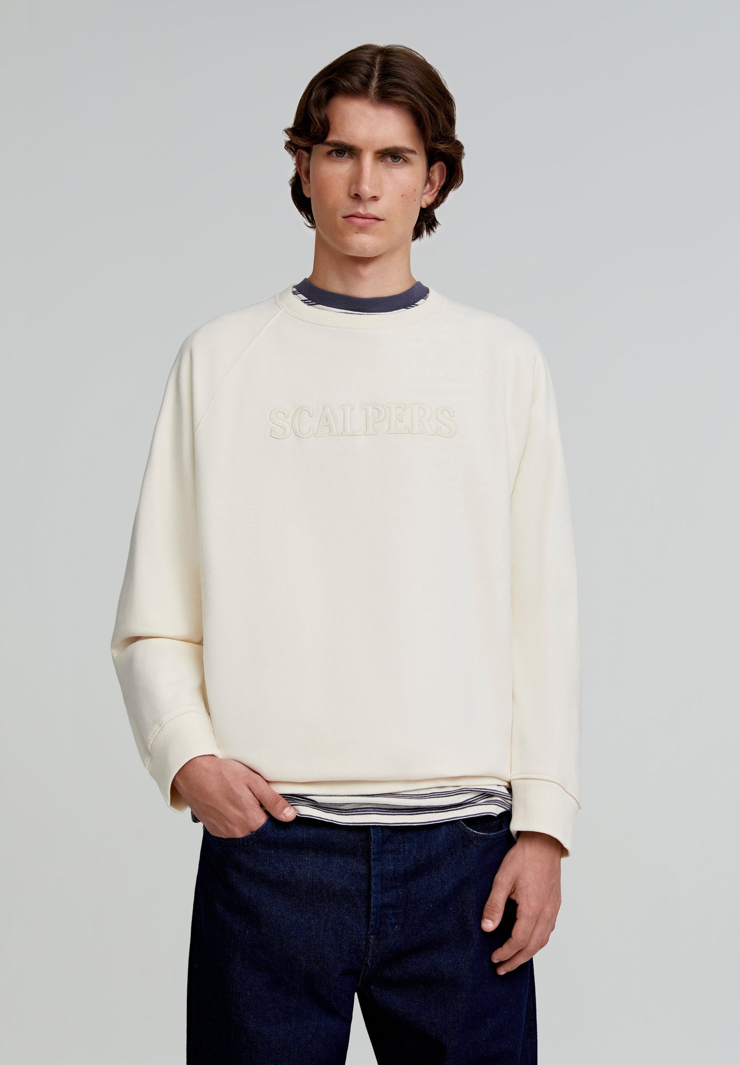 SWEATSHIRT LOGÓTIPO BORDADO