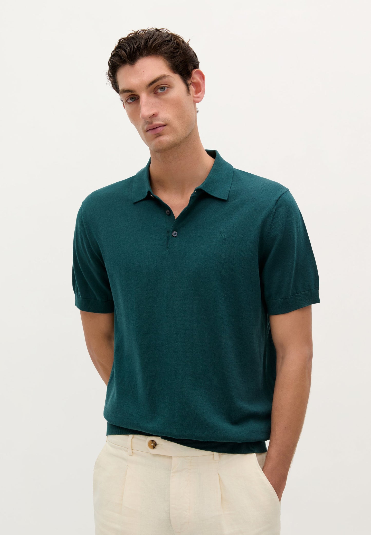 SCSILK POLO TRICOT