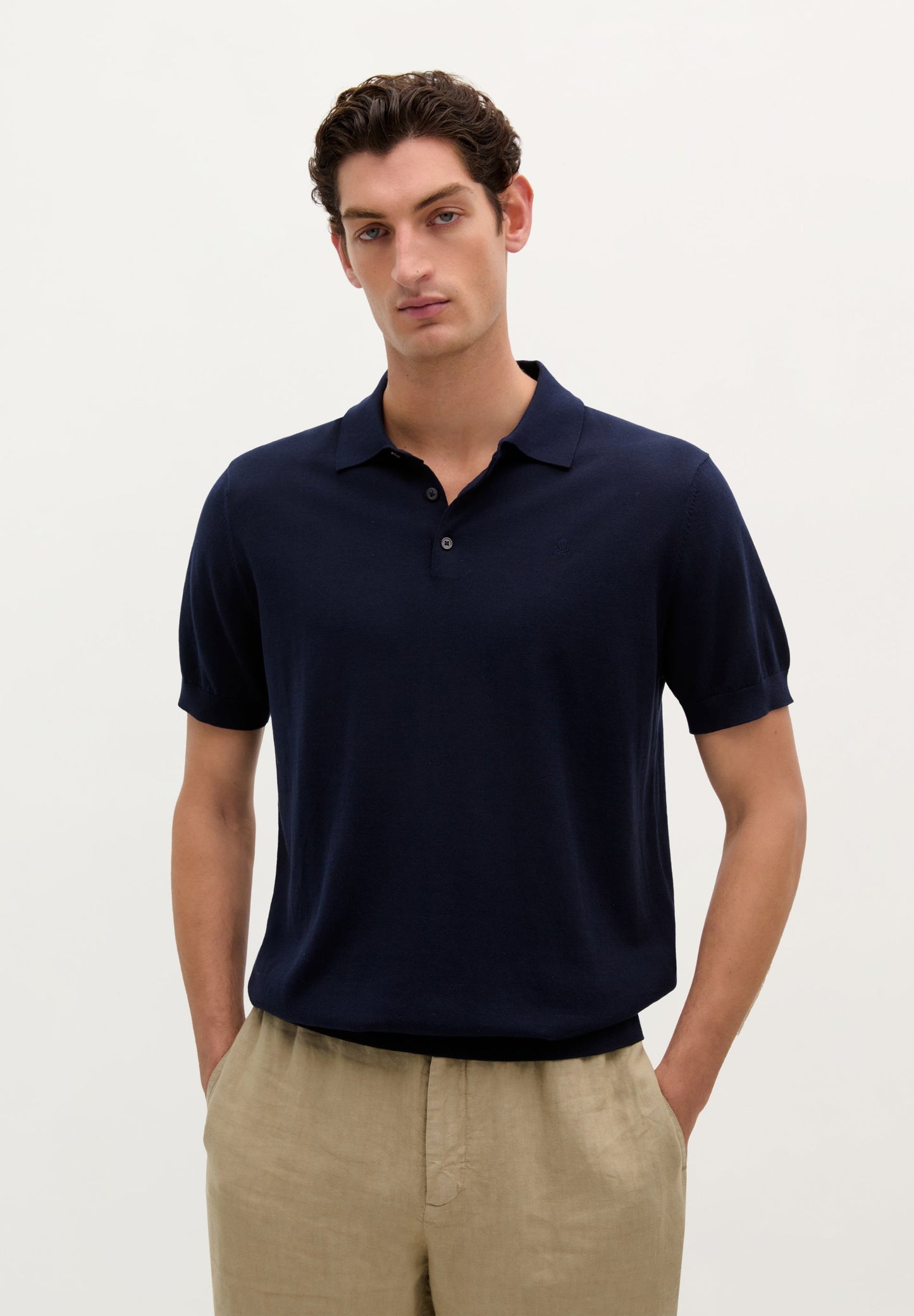 CAMISA POLO DE MALHA FINA
