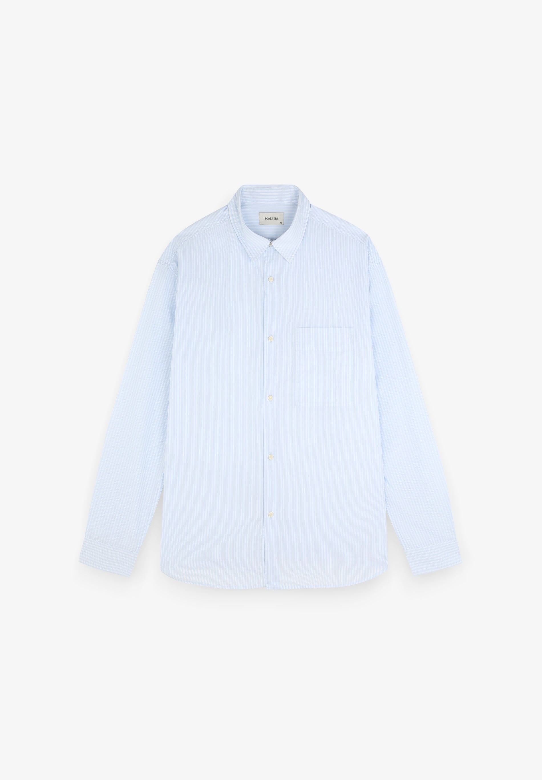 CAMISA ÀS RISCAS RELAXED