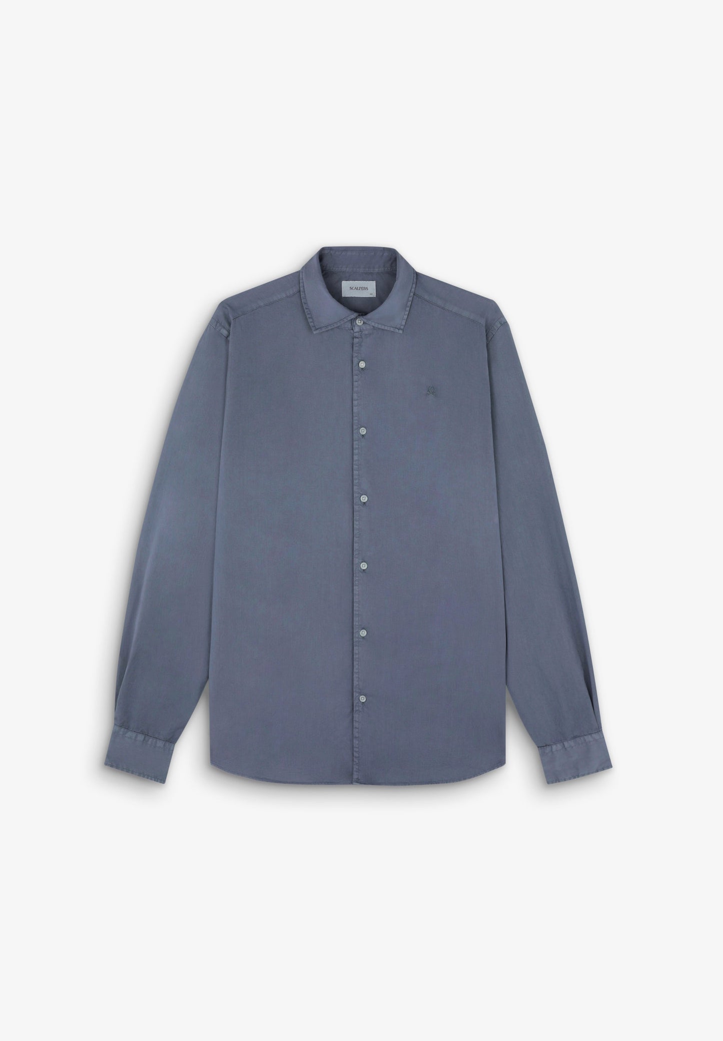 CAMISA COM LOGÓTIPO BORDADO NO TOM