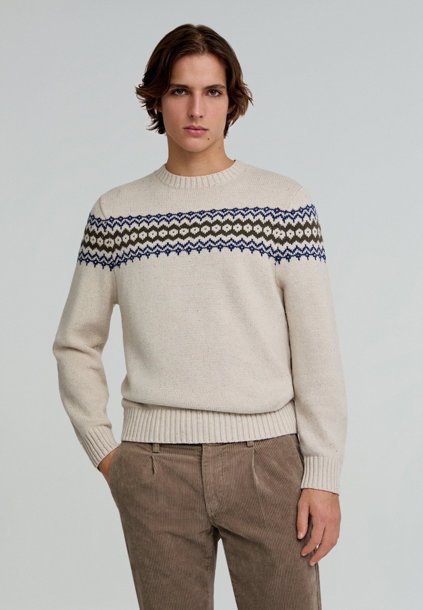 SWEATER COM MOTIVOS DE INVERNO