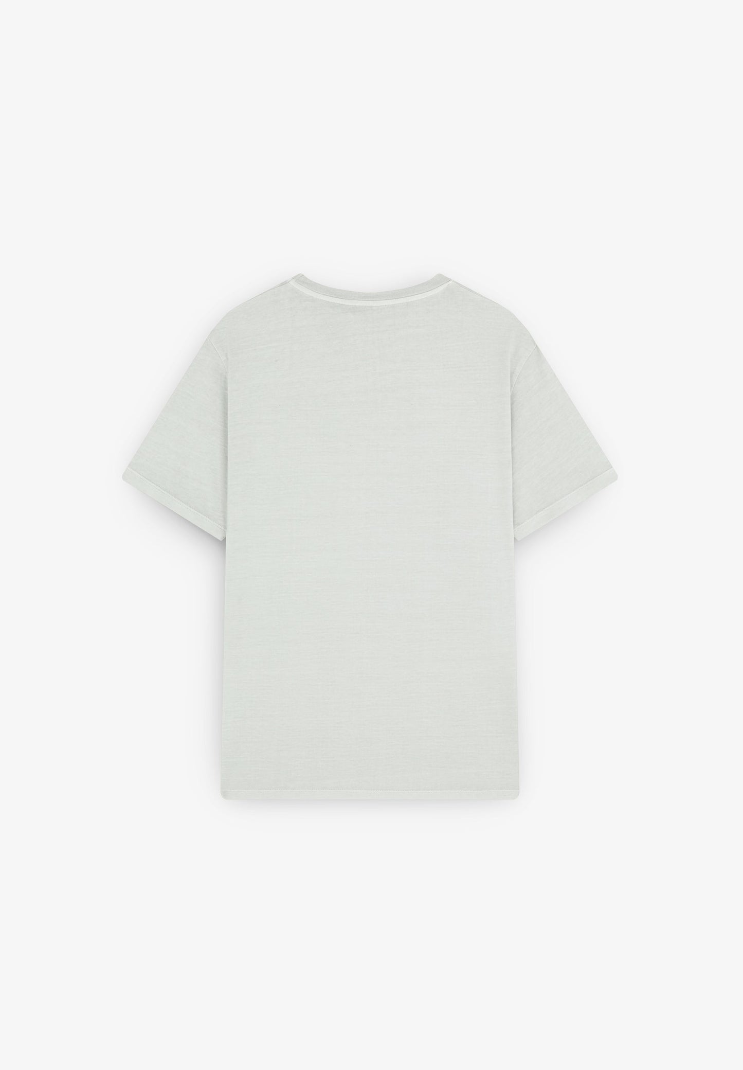 T-SHIRT COM SKULL BORDADA NO TOM
