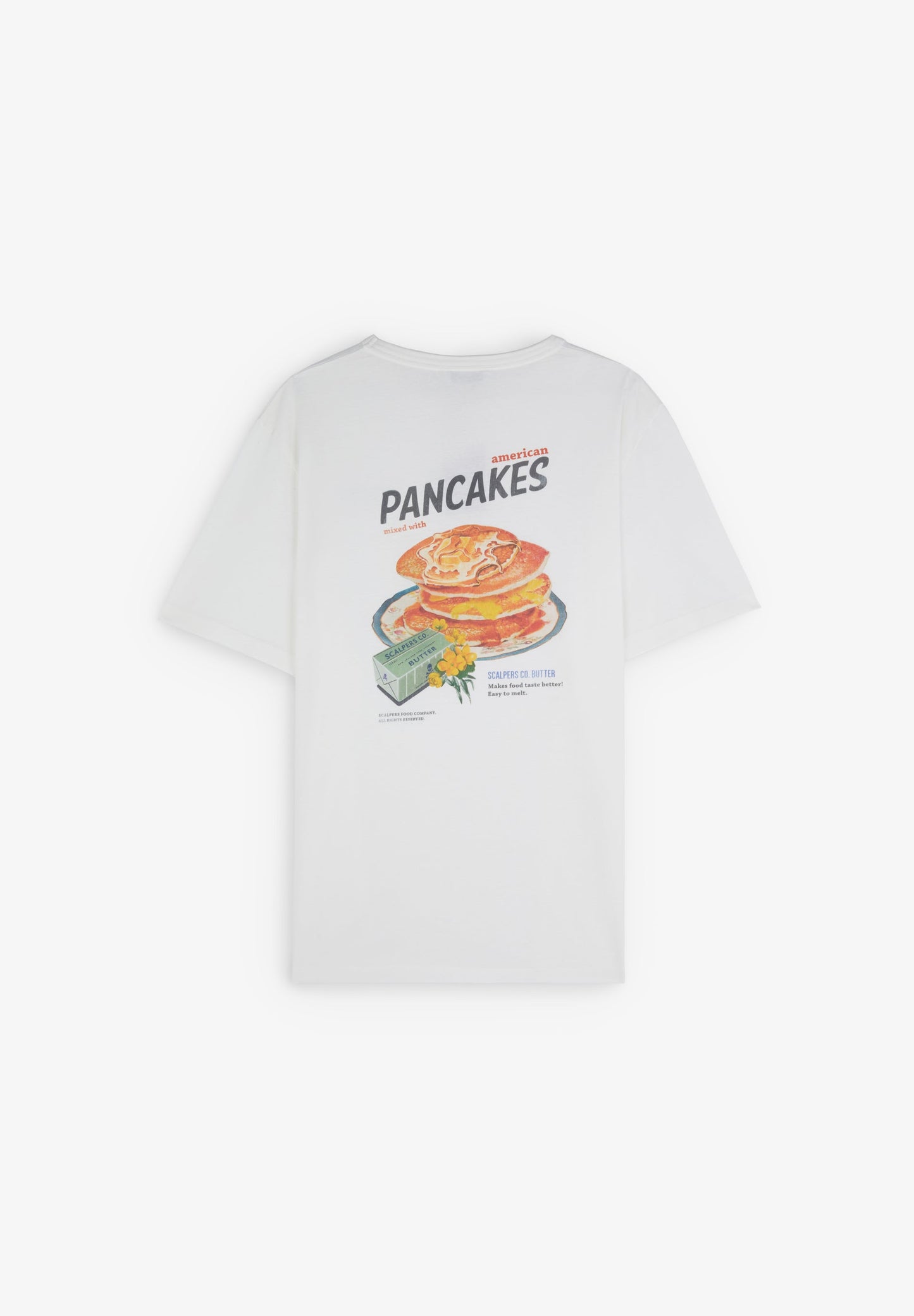 T-SHIRT COM DESENHO ATRÁS