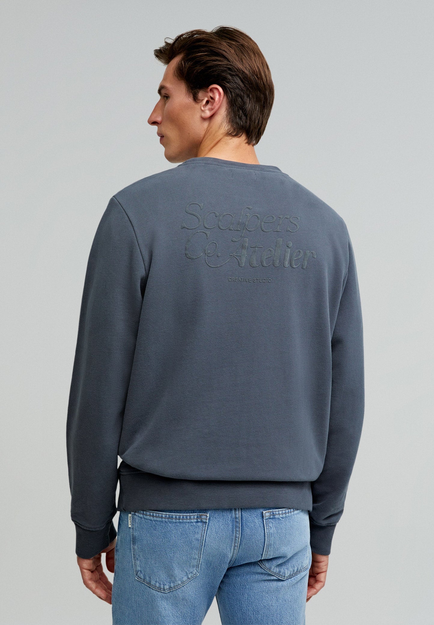 SWEATSHIRT LOGÓTIPO FLOCKED