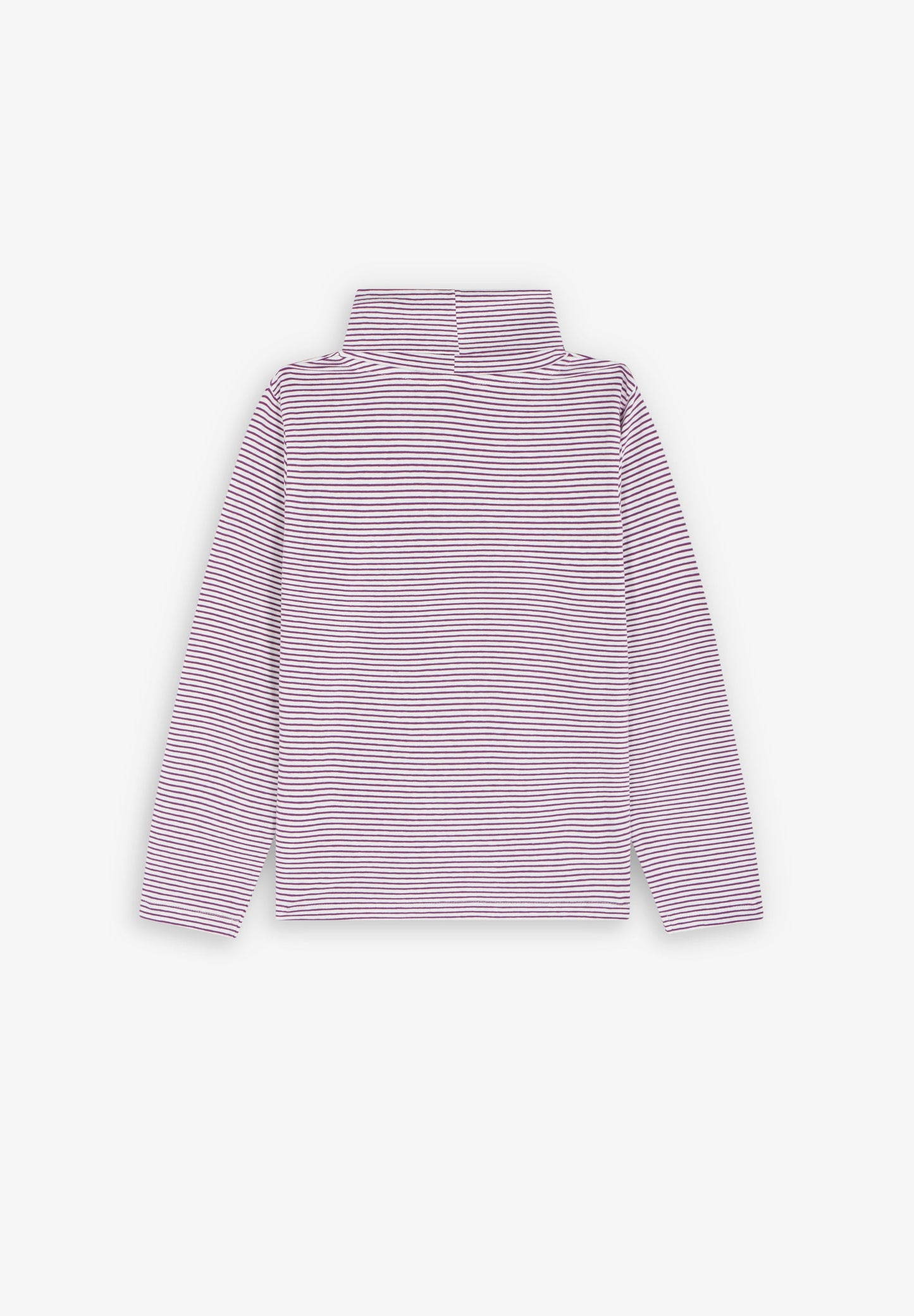 T-SHIRT GOLA ÀS RISCAS