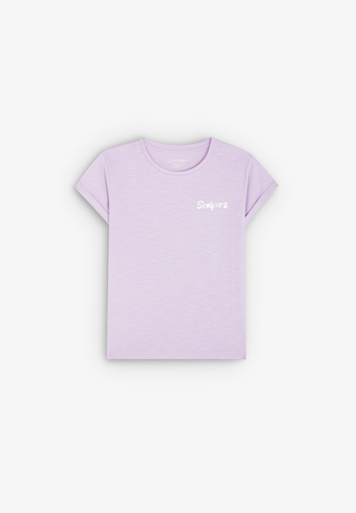 T-SHIRT FLAMÉ COM SKULL ATRÁS