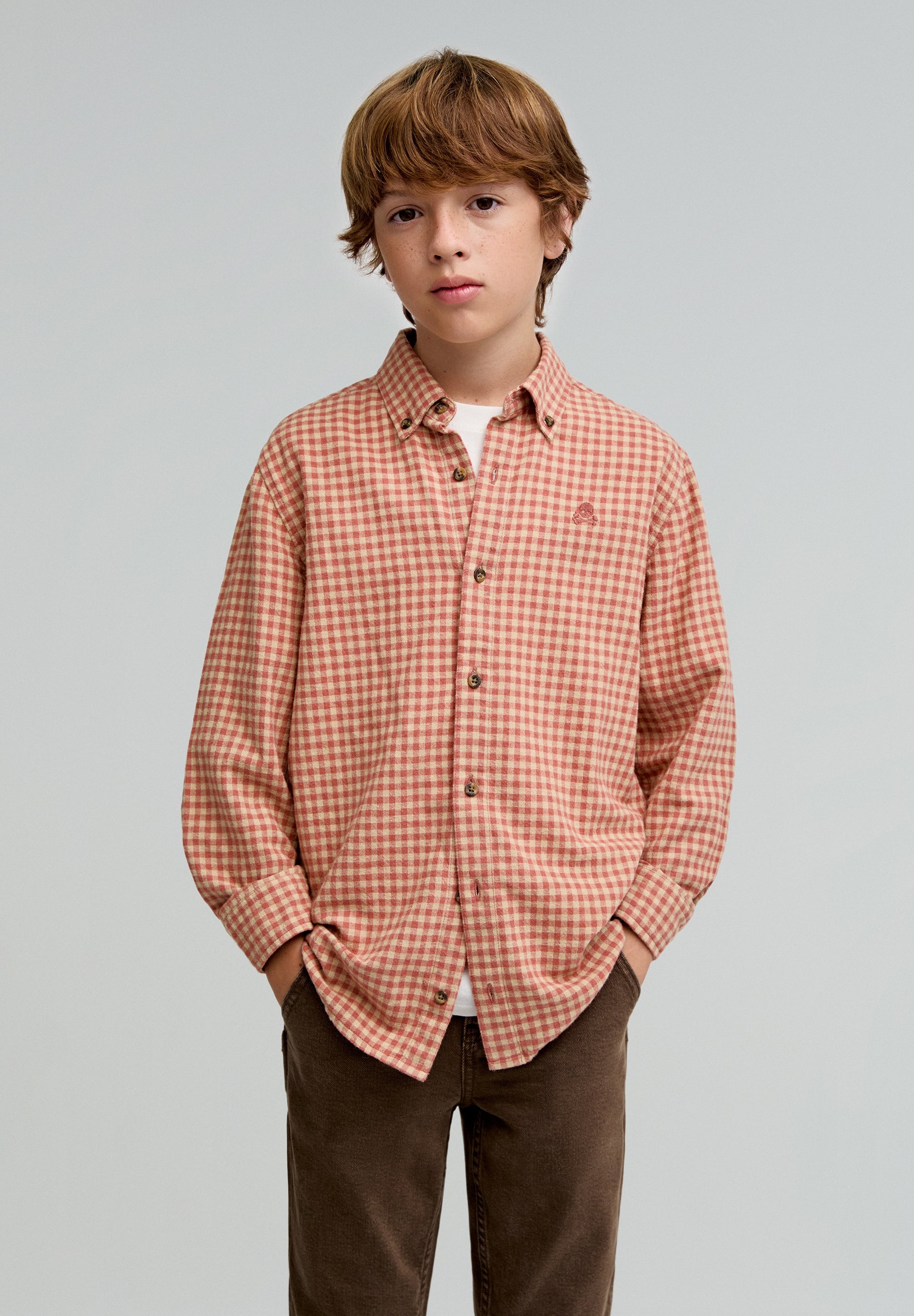 CAMISA FLANELA QUADRADOS VICHY