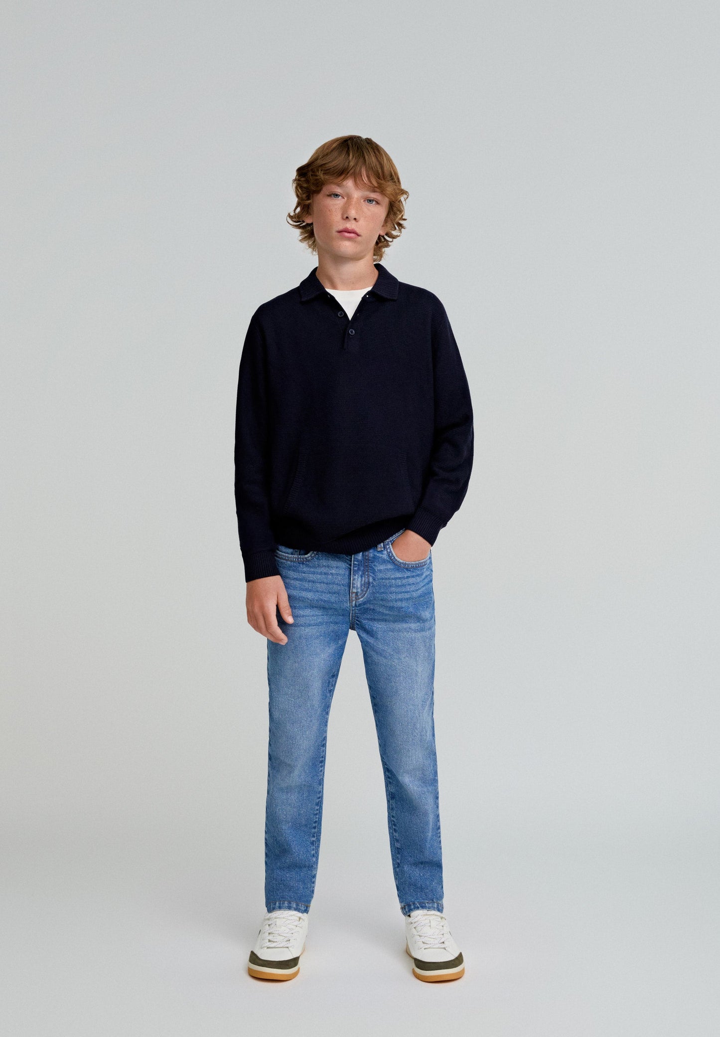 SWEATER TIPO POLO