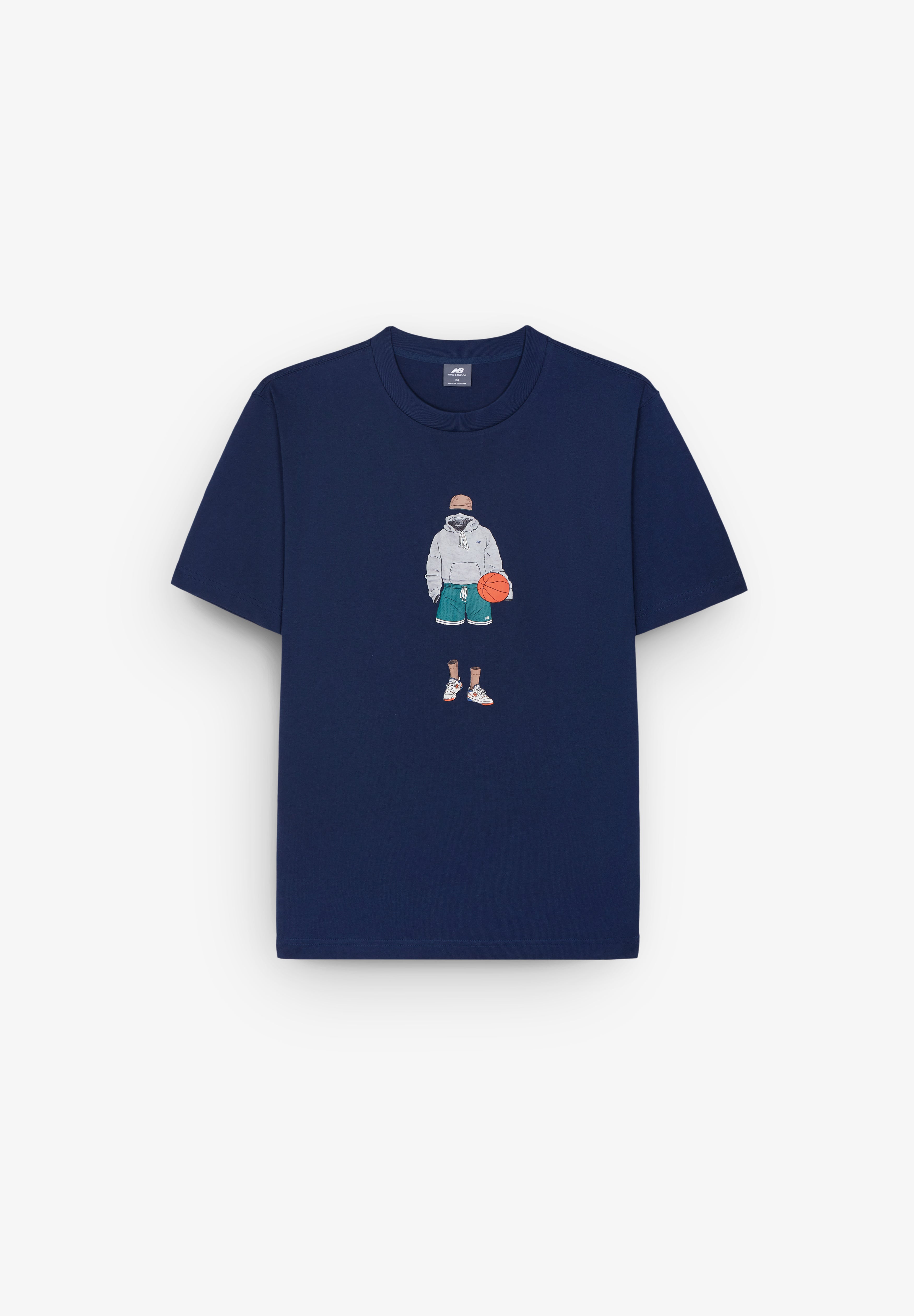 NEW BALANCE | T-SHIRT ATHLETICS BASKETBALL DE HOMEM