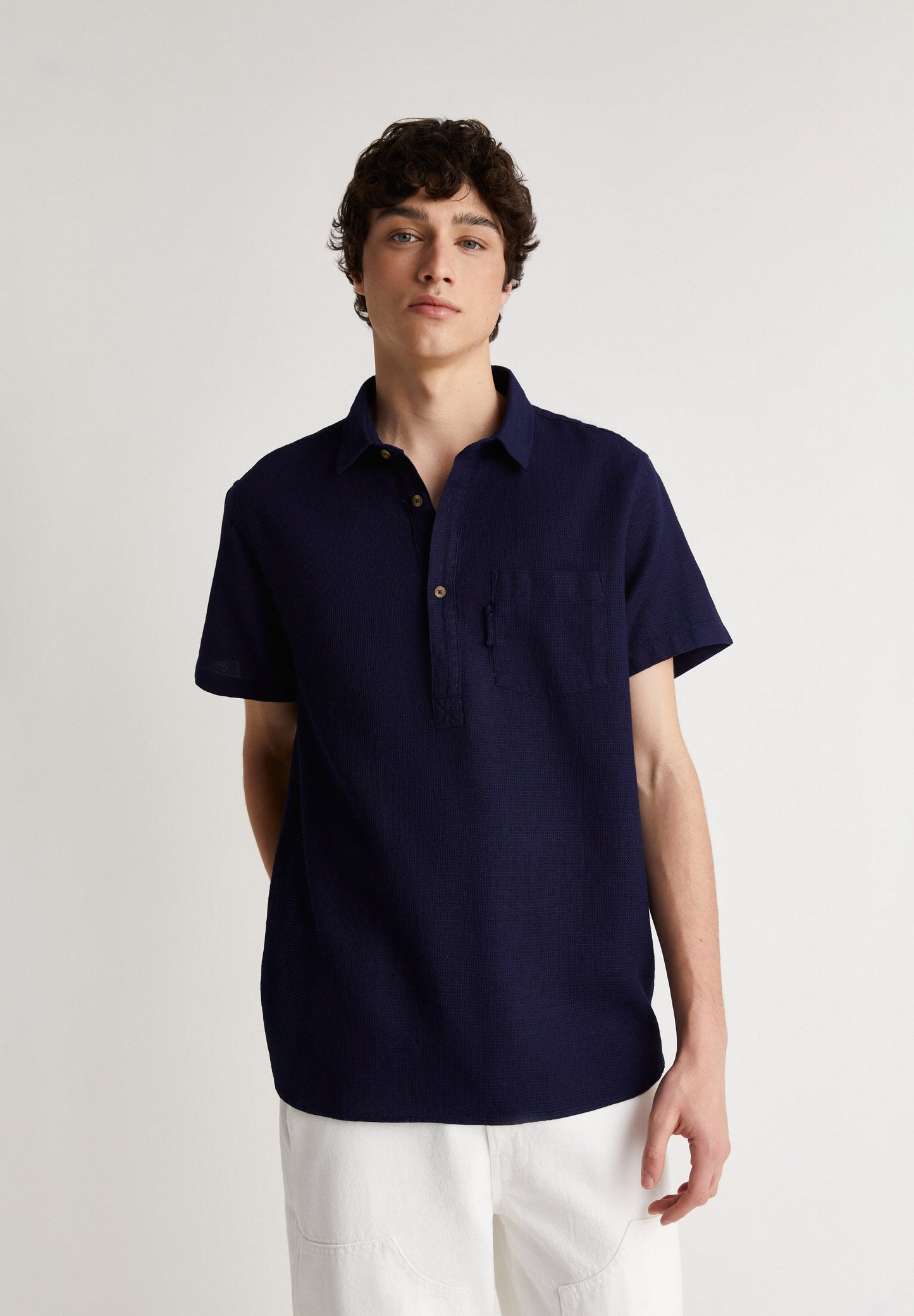 EDMMOND STUDIOS | WAFFLE CAMISA POLO MANGA CURTA