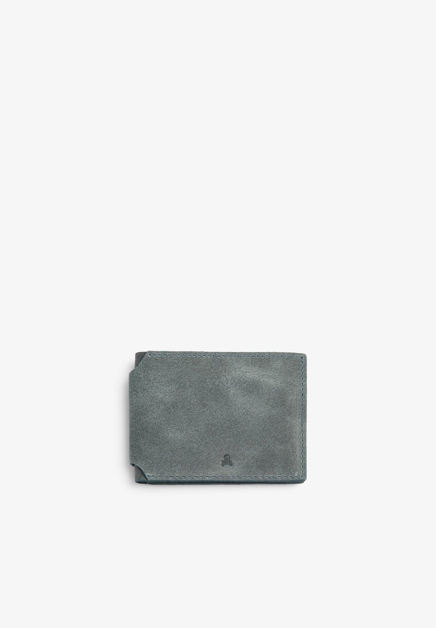 PORTA-CHAVES DE PELE COM SKULL GRAVADO