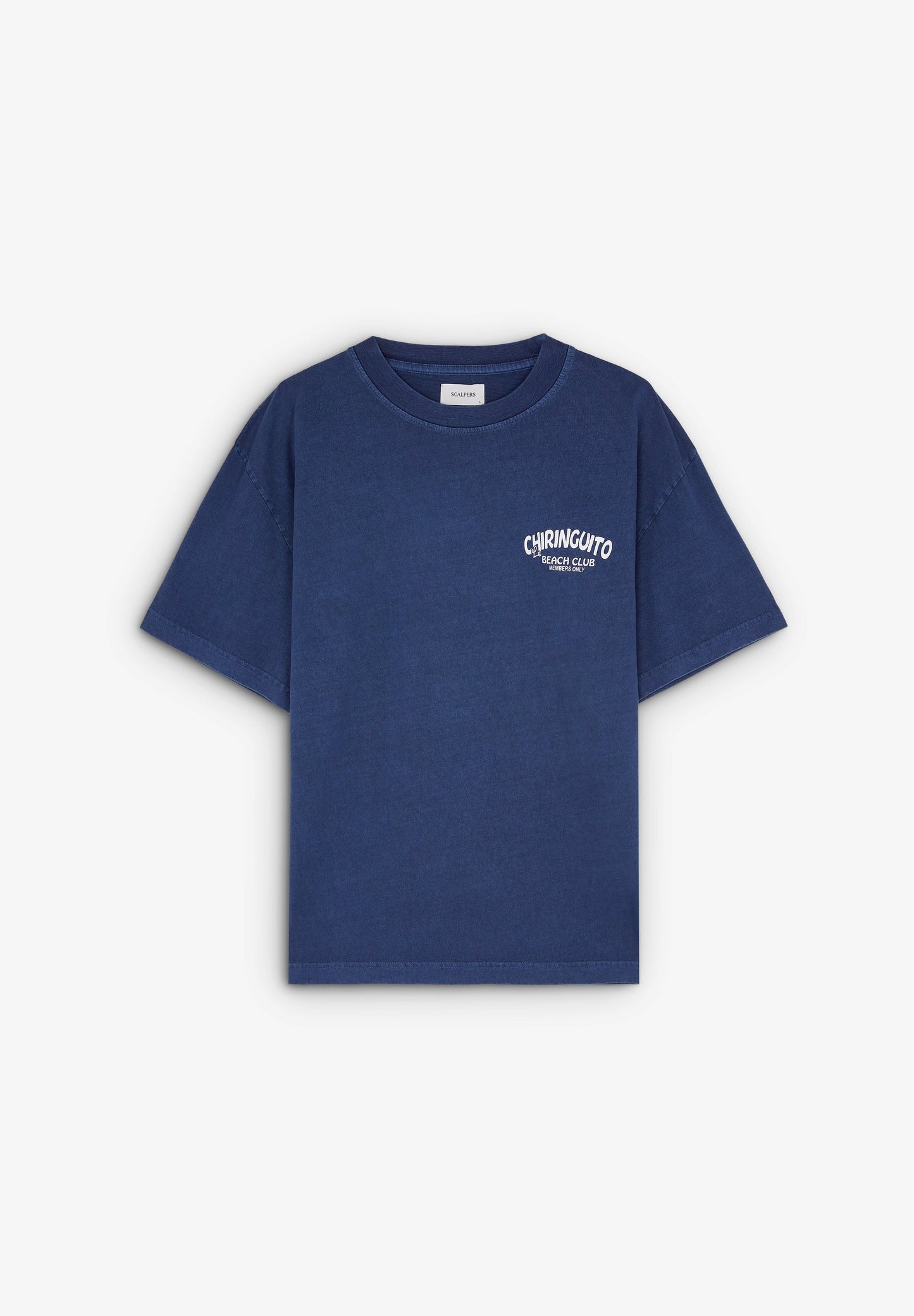 T-SHIRT COM ESTAMPADO NAS COSTAS LE CHIRINGUITO