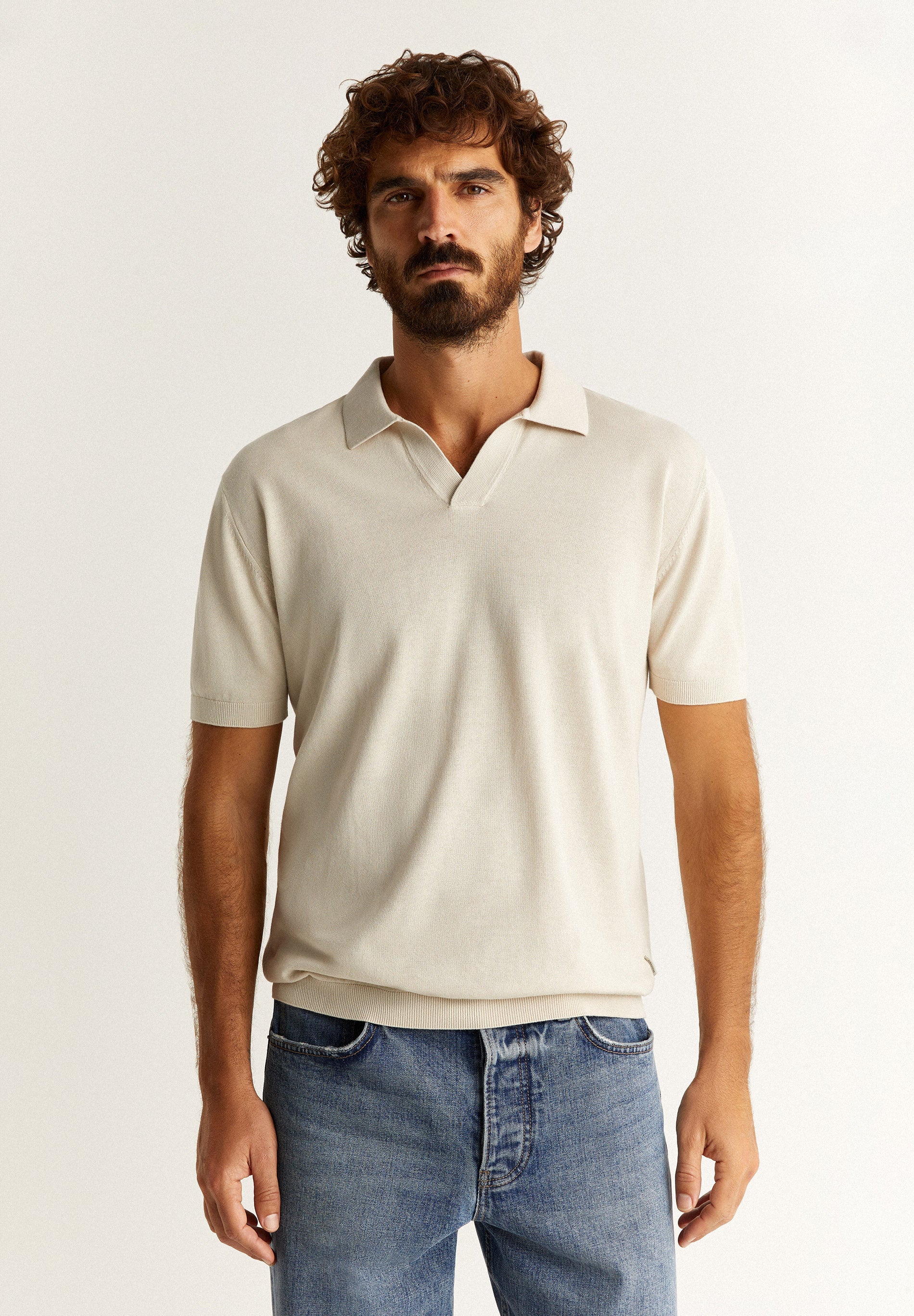 CAMISA POLO DE MALHA ALGODÃO