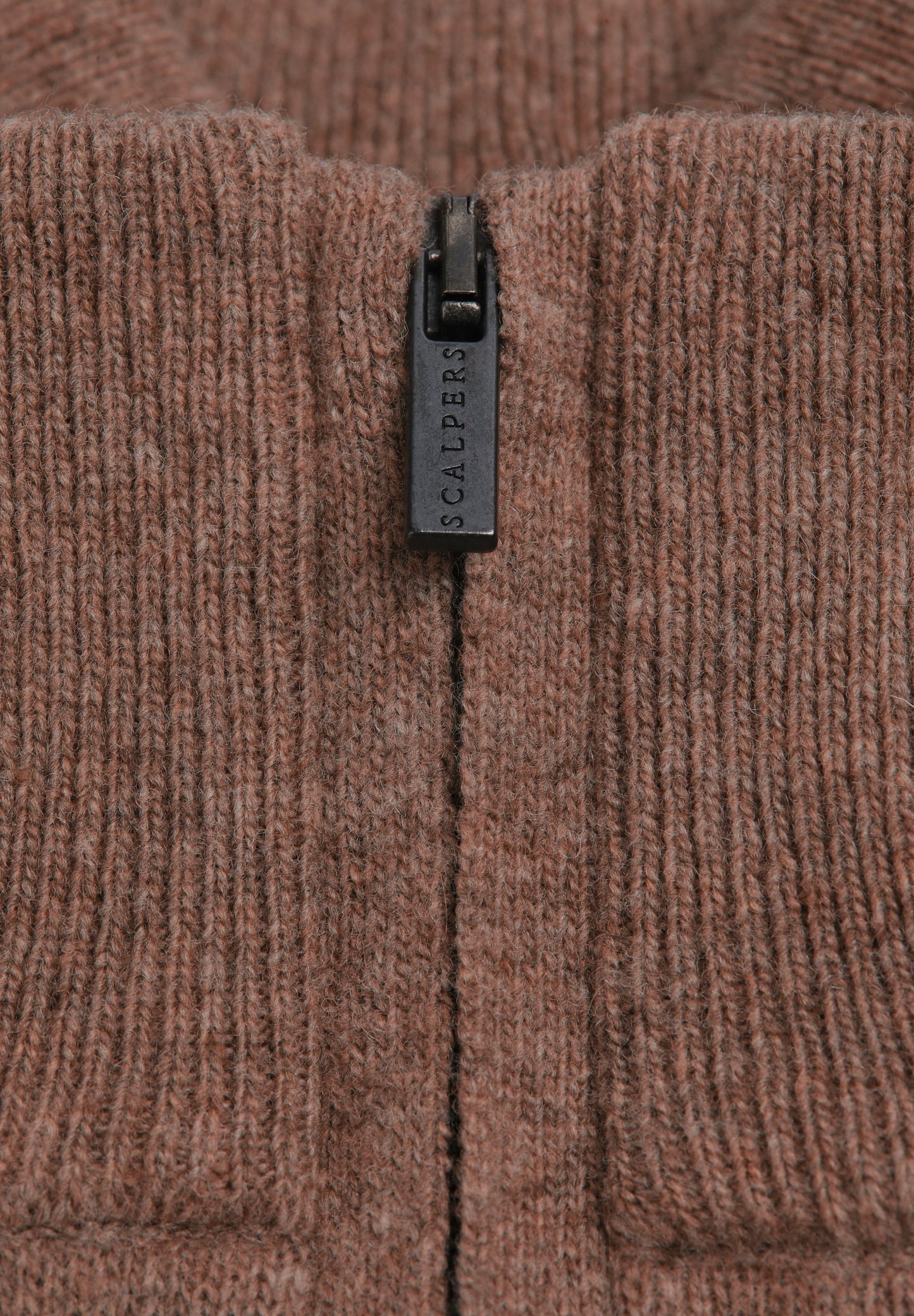 SWEATER DE GOLA COM ZIP