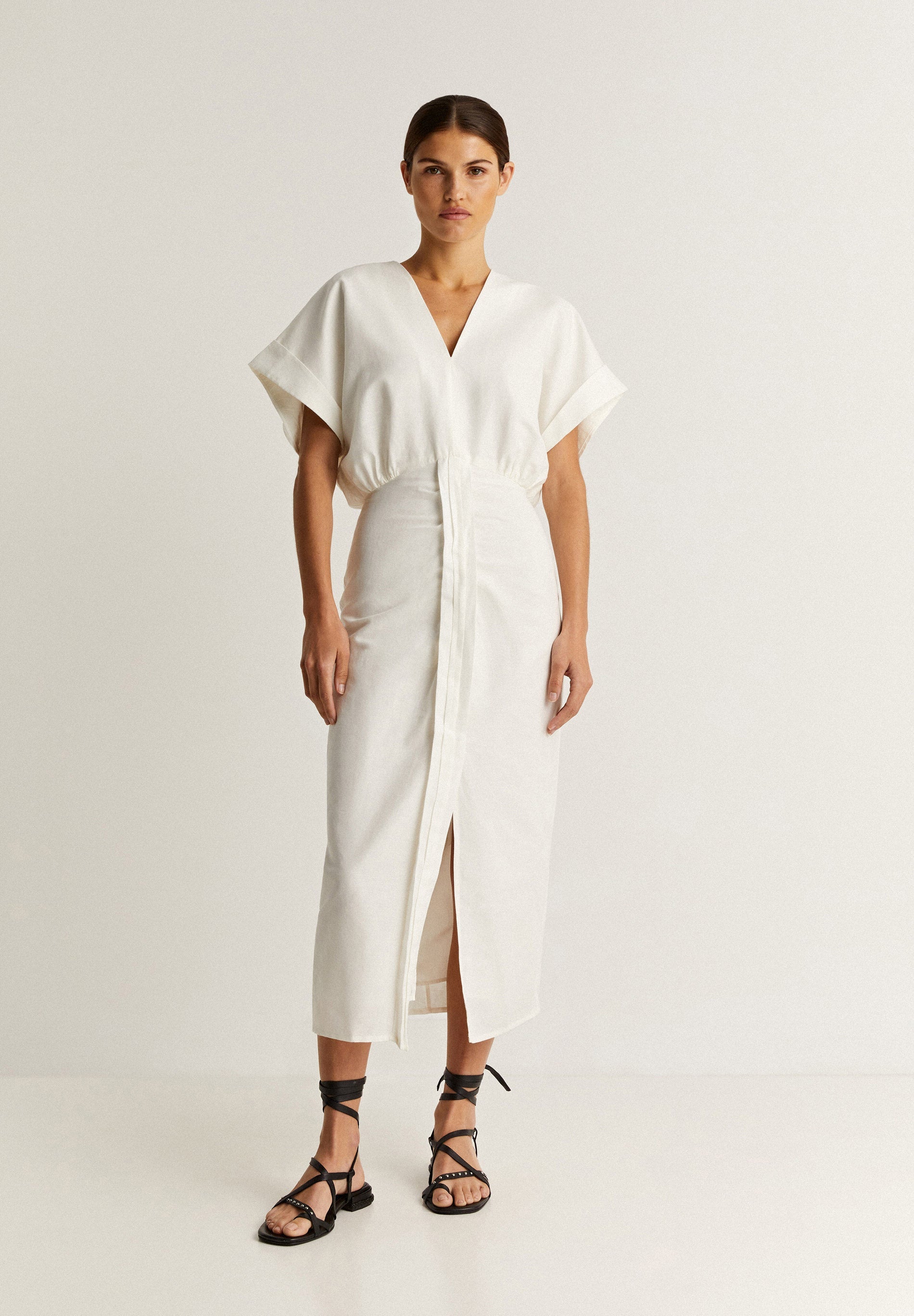 LINEN LA DRESS