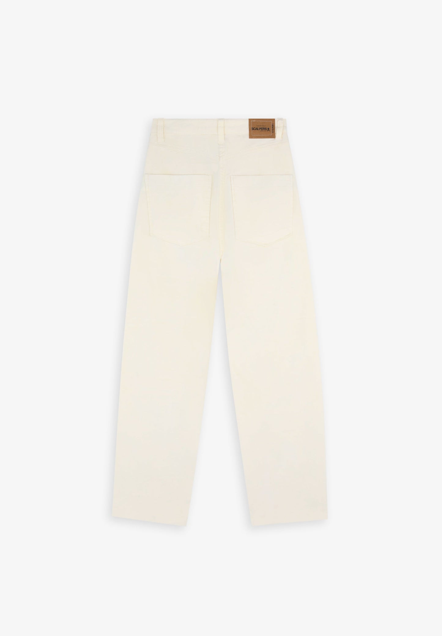 VELVET CHINO EMB PANT