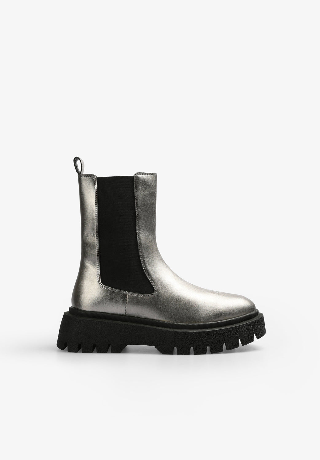 BOTAS METALIZADA SUELA TRACK - Scalpers
