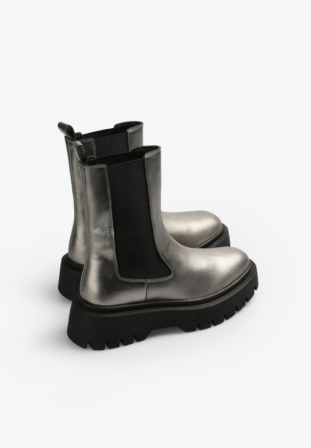 BOTAS METALIZADA SUELA TRACK - Scalpers