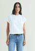 T-SHIRT COM LOGÓTIPO BORDADO