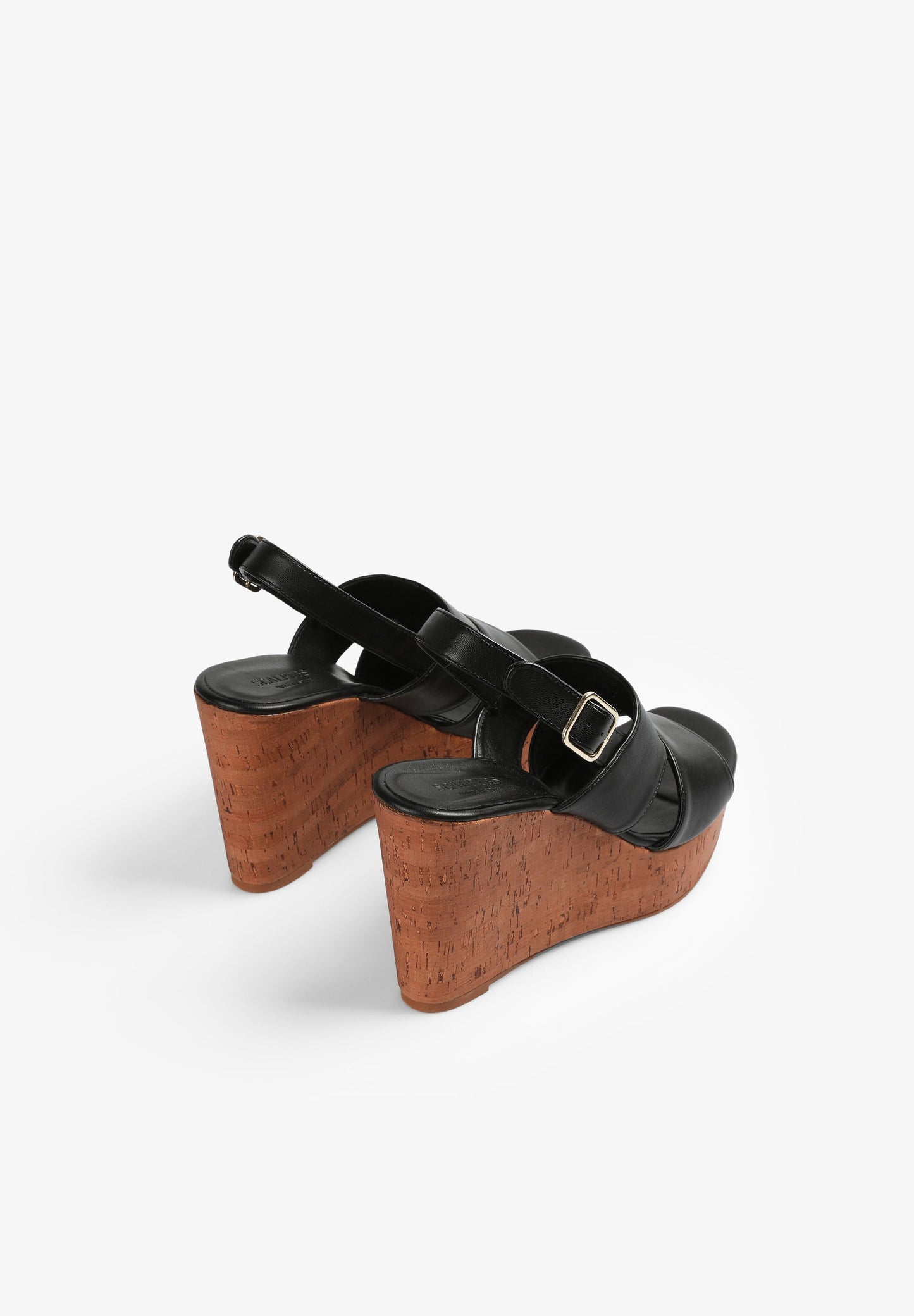 SANDÁLIAS DE CUNHA TIRAS