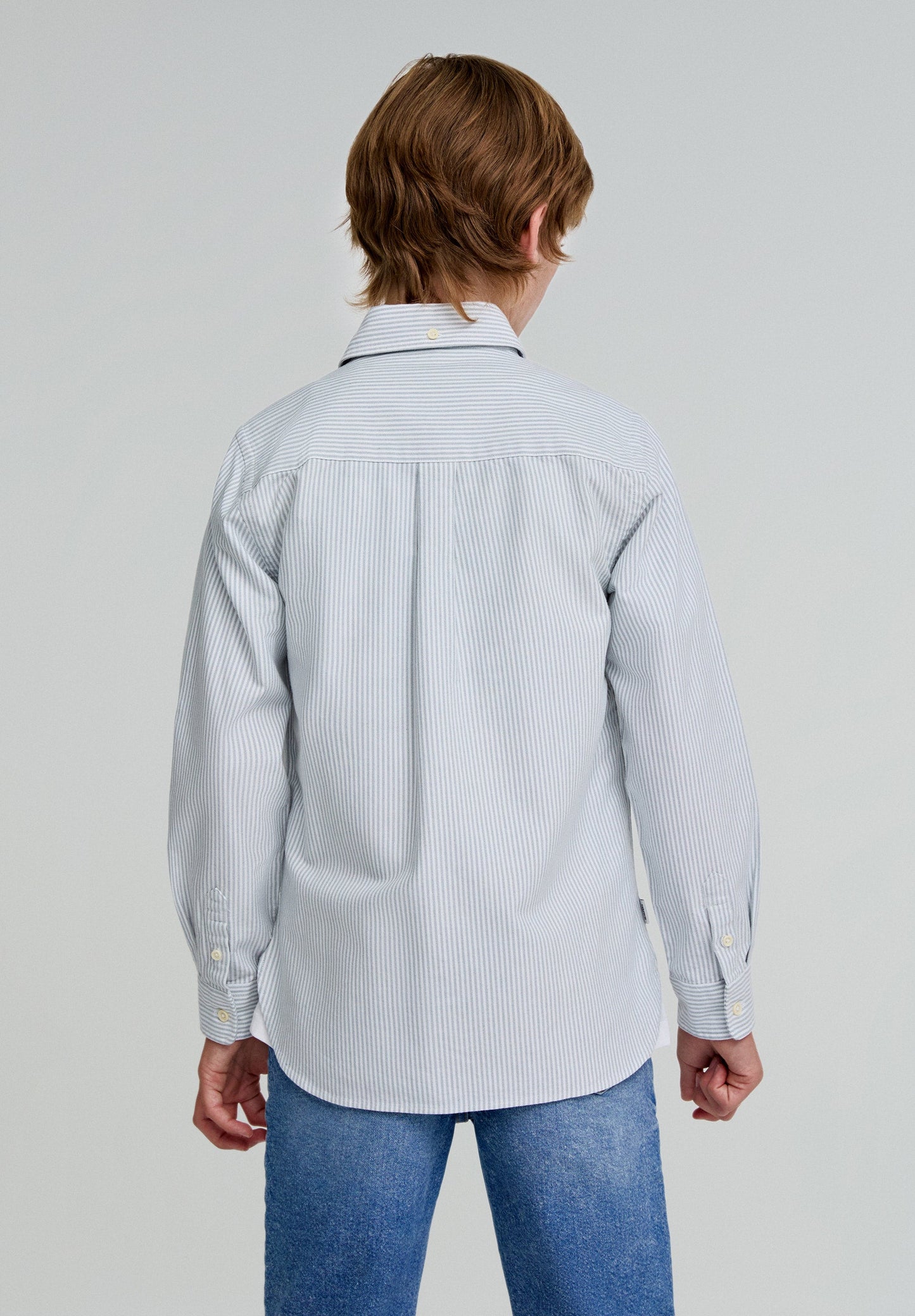 CAMISA OXFORD ÀS RISCAS