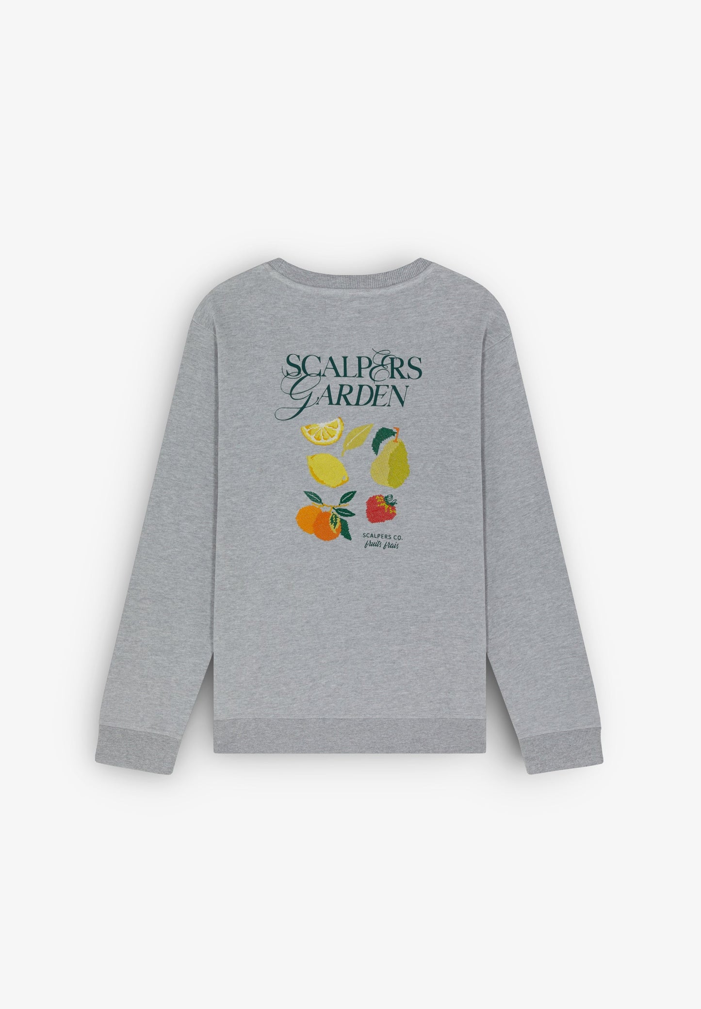 SWEATSHIRT COM BORDADO FRUTAS