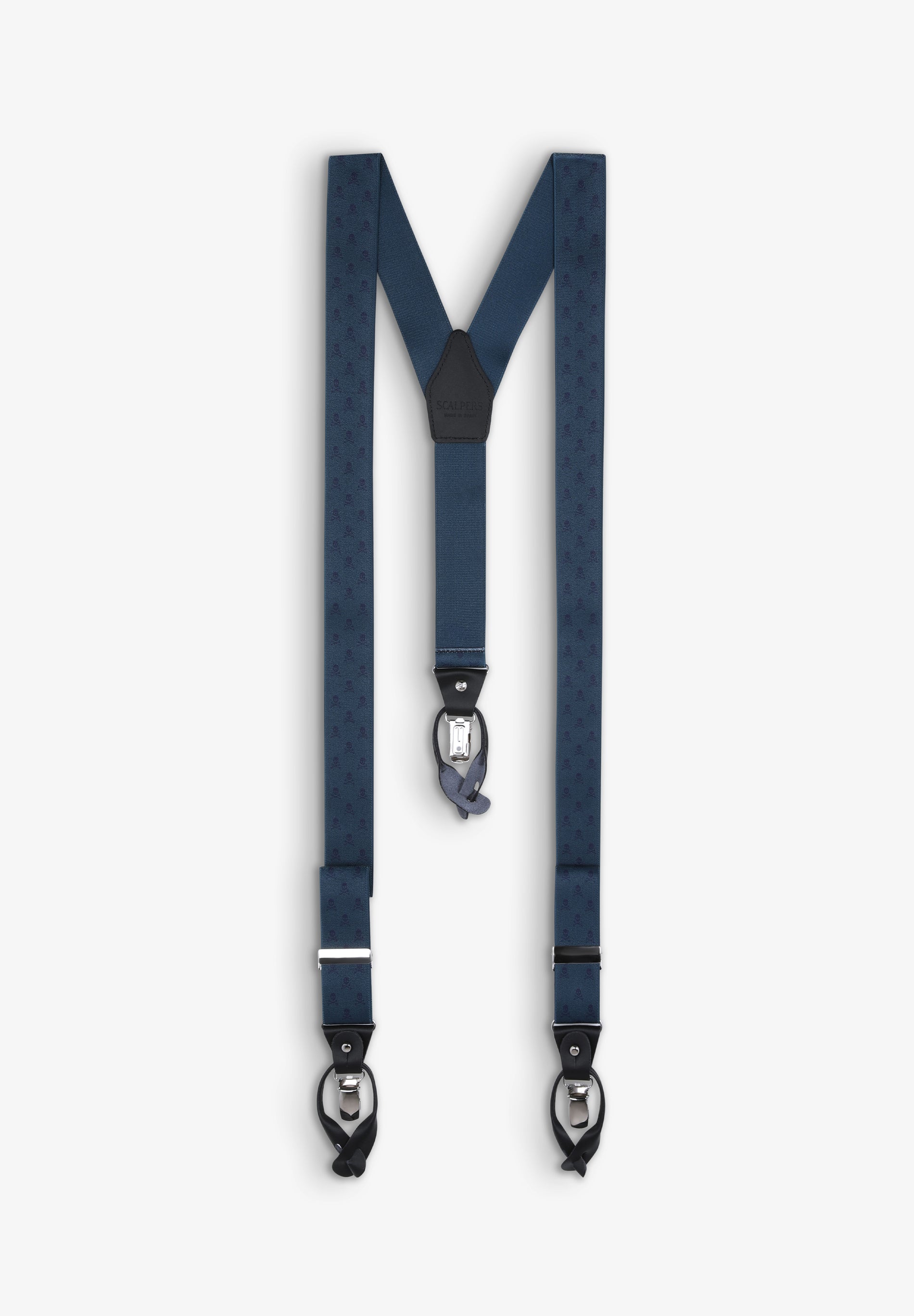 SKULL SUSPENDERS