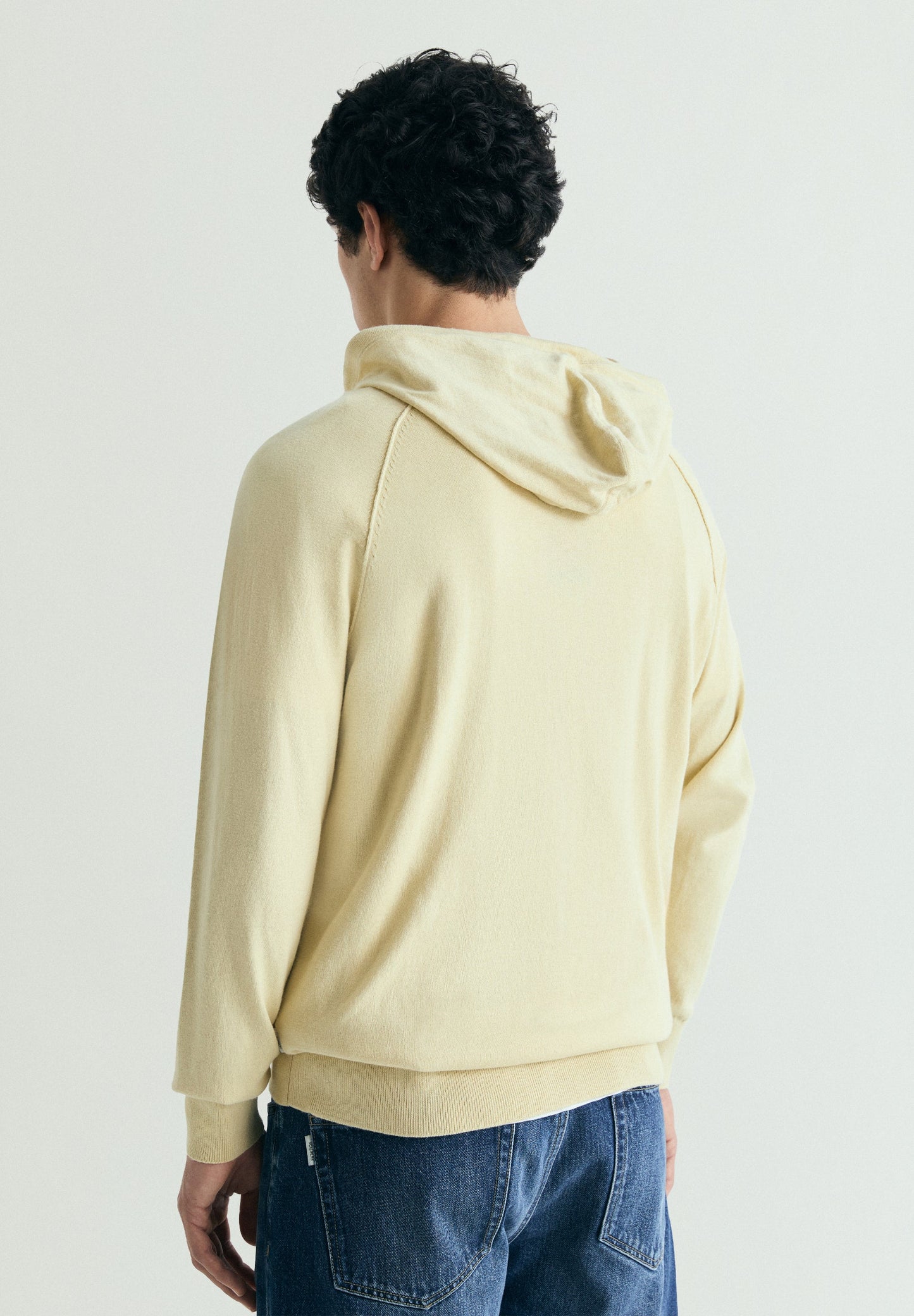 SWEATSHIRT COM CAPUZ TRICOT