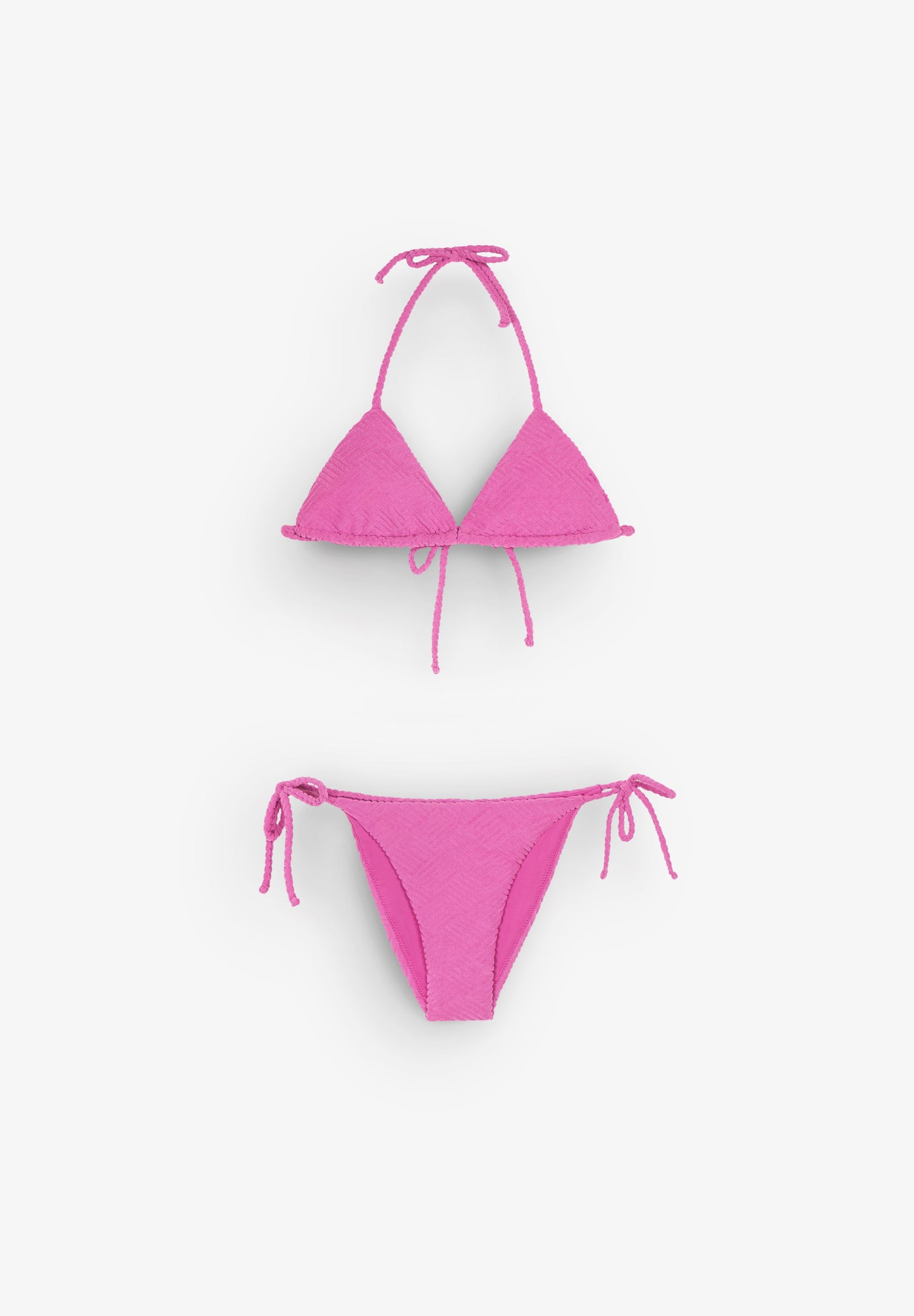 ROBIN COLLECTION | BIQUÍNI TRIANGULAR ULTRAFUCHSIA