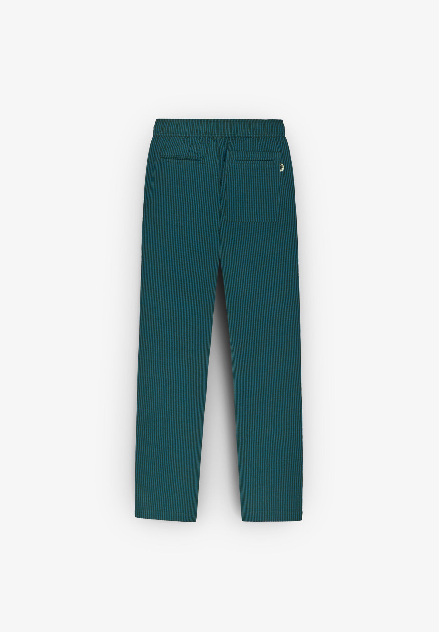 THINKING MU | CALÇAS DE VIAGEM SEERSUCKER PARA HOMEM