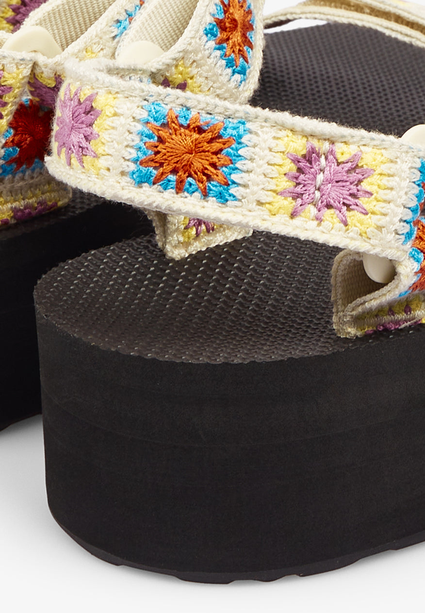 TEVA | SANDÁLIAS FLATFORM UNIVERSAL CROCHET MULHER