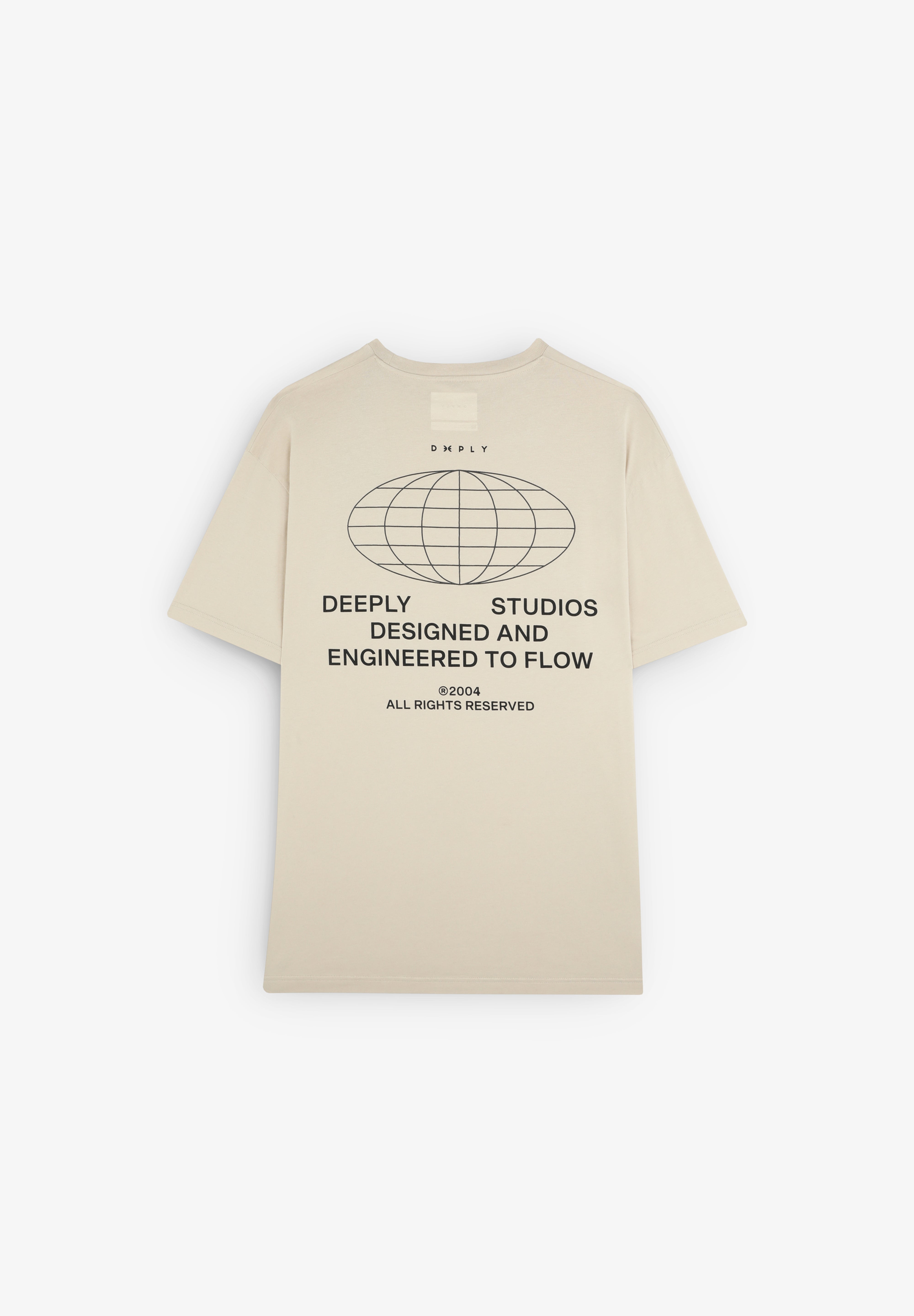 DEEPLY | T-SHIRT COM GRÁFICO ATRÁS