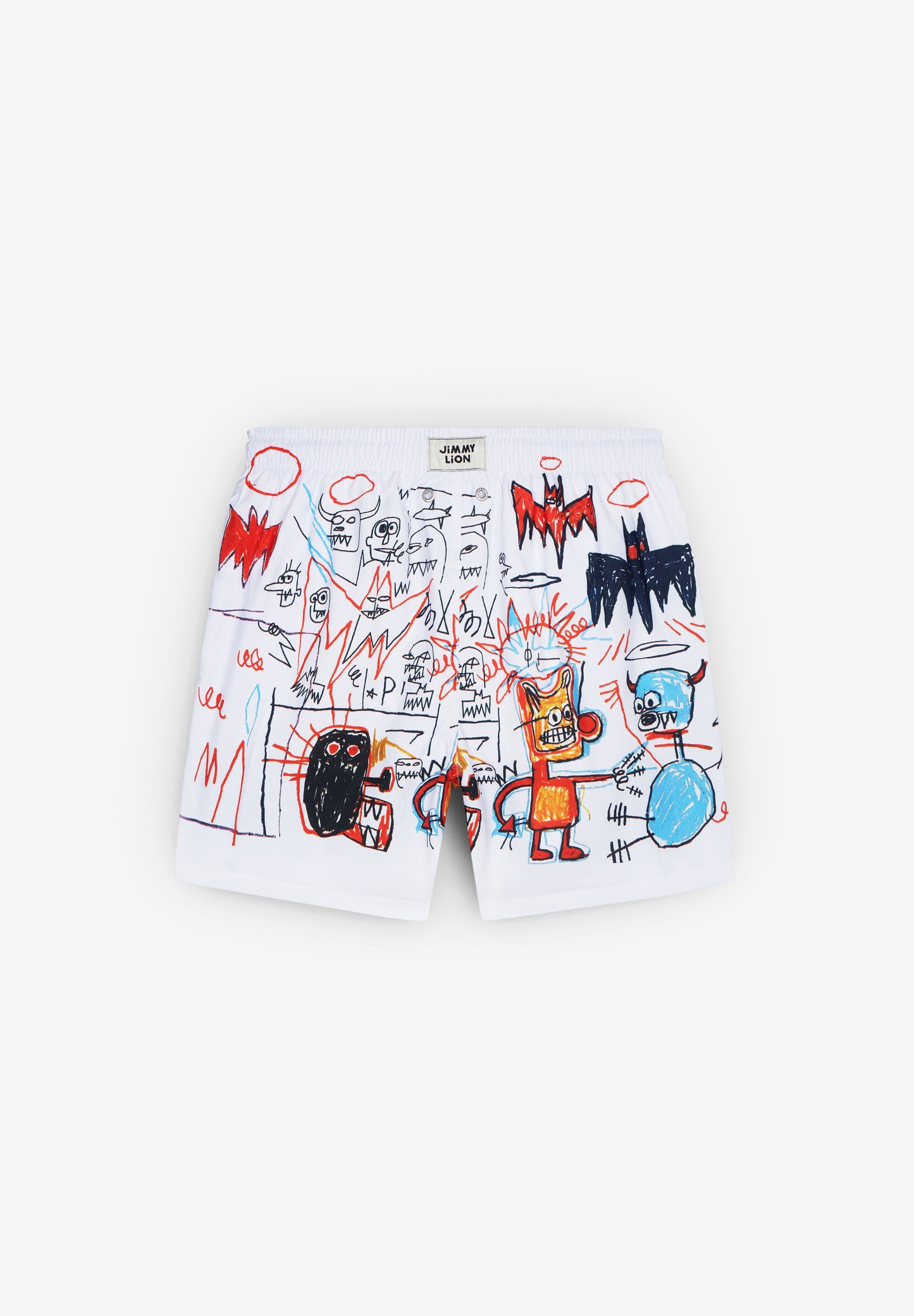 JIMMY LION | CALÇÕES DE BANHO BASQUIAT BATMAN