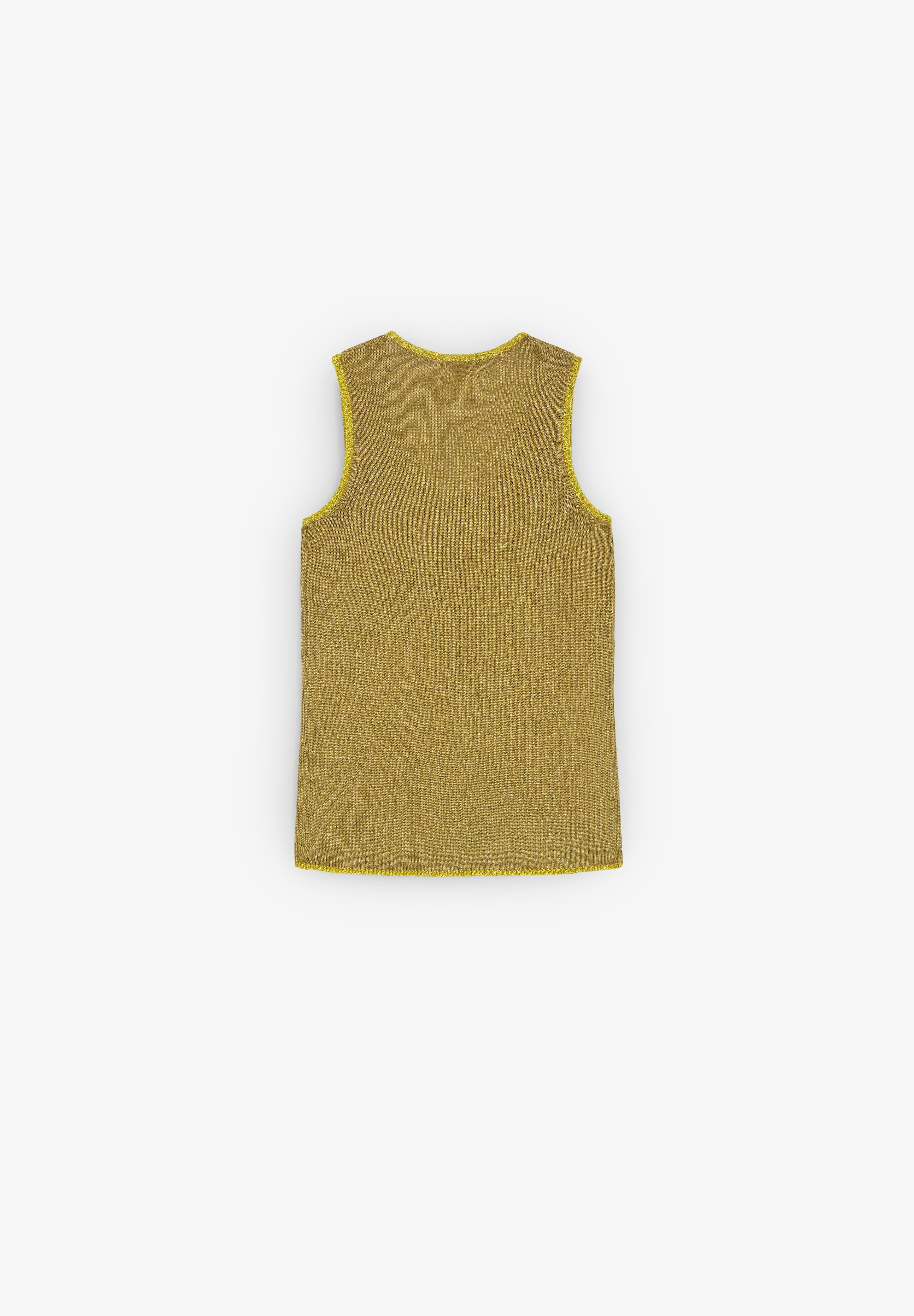 MICHONET | TANK TOP VERDE AZEITONA