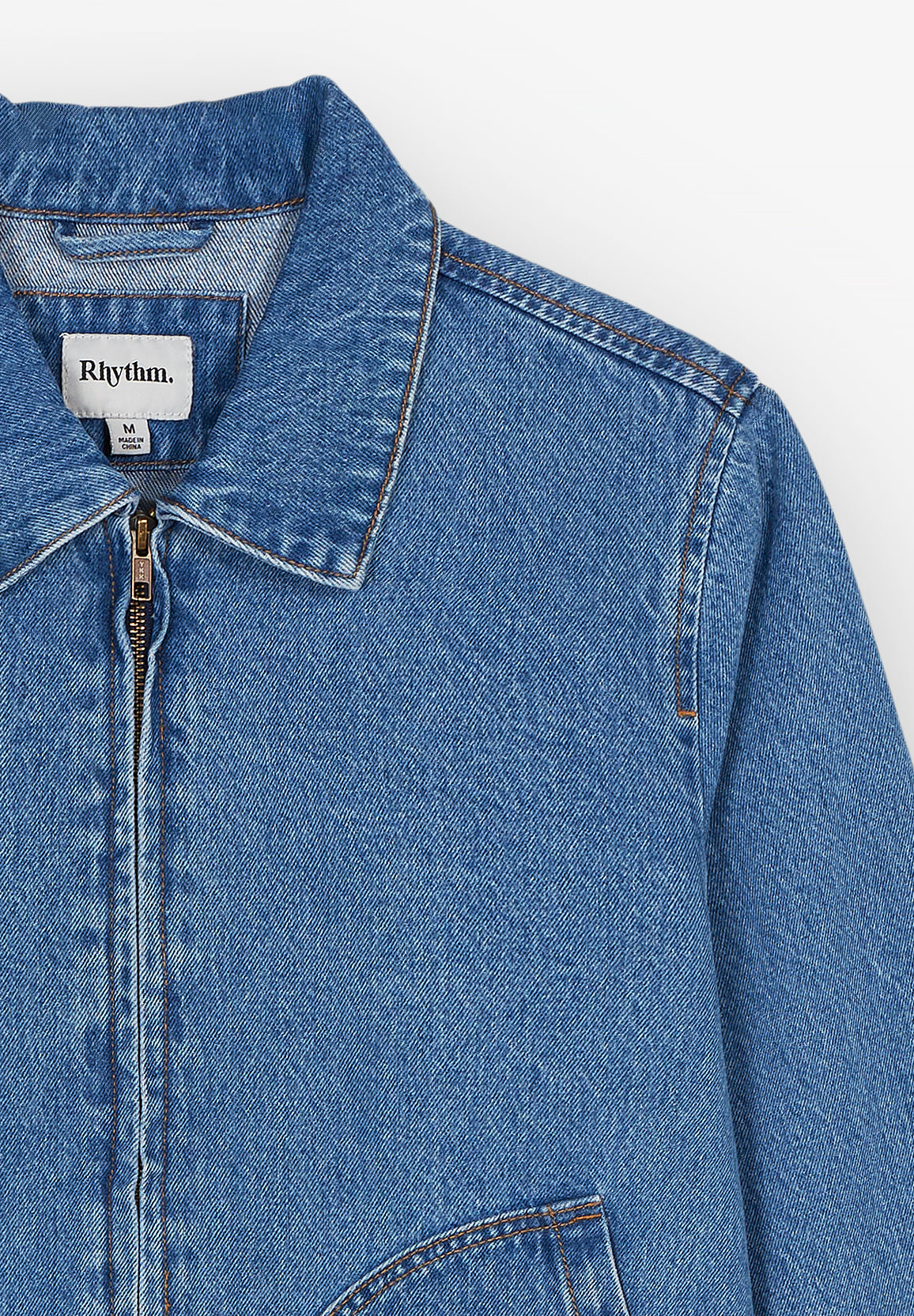 RHYTHM | CASACO DENIM UTILITÁRIO