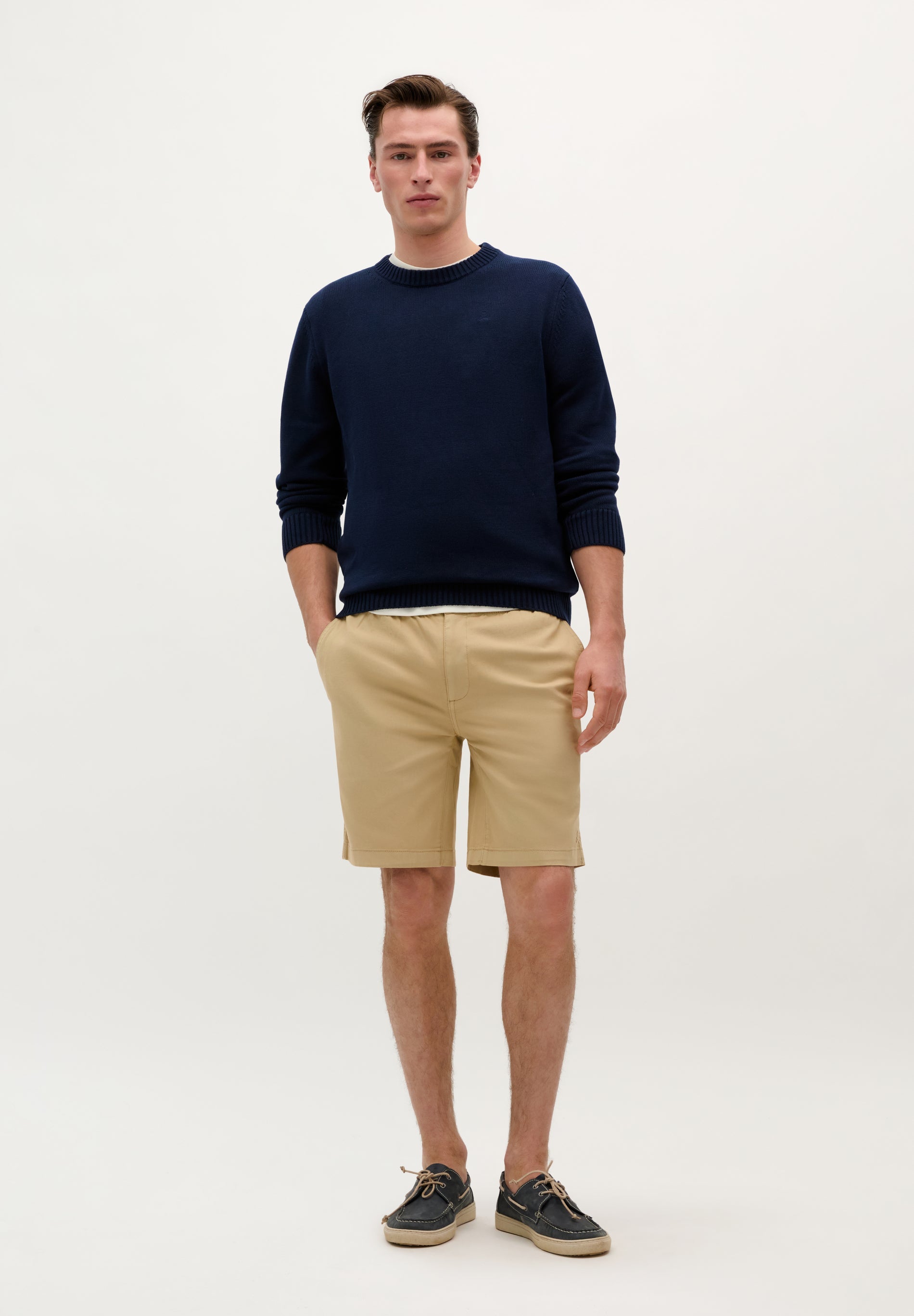 CALÇÕES BERMUDA CLÁSSICOS EM ALGODÃO