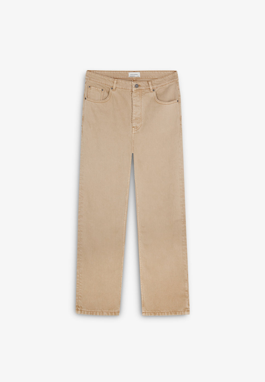 PANTALON VAQUERO CROPPED - Scalpers