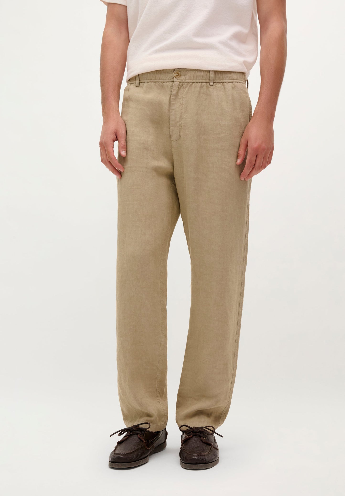 CALÇAS EM 100% LINHO